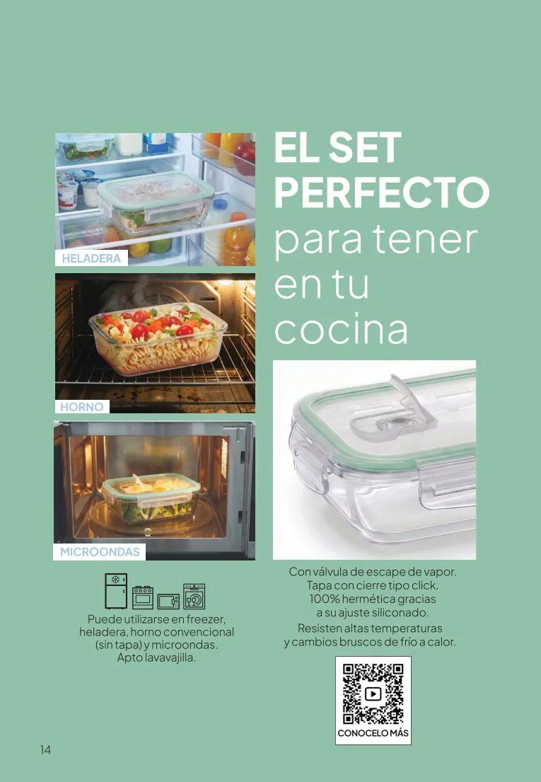 Ofertas de Tupperware — 2026-10-07 7 de octubre al 31 de octubre 2026 - Página 14 del catálogo