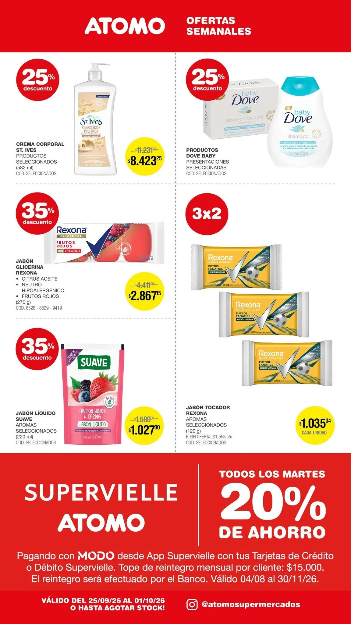 Ofertas de Atomo — 2026-09-29 29 de septiembre al 2 de octubre 2026 - Página 14 del catálogo