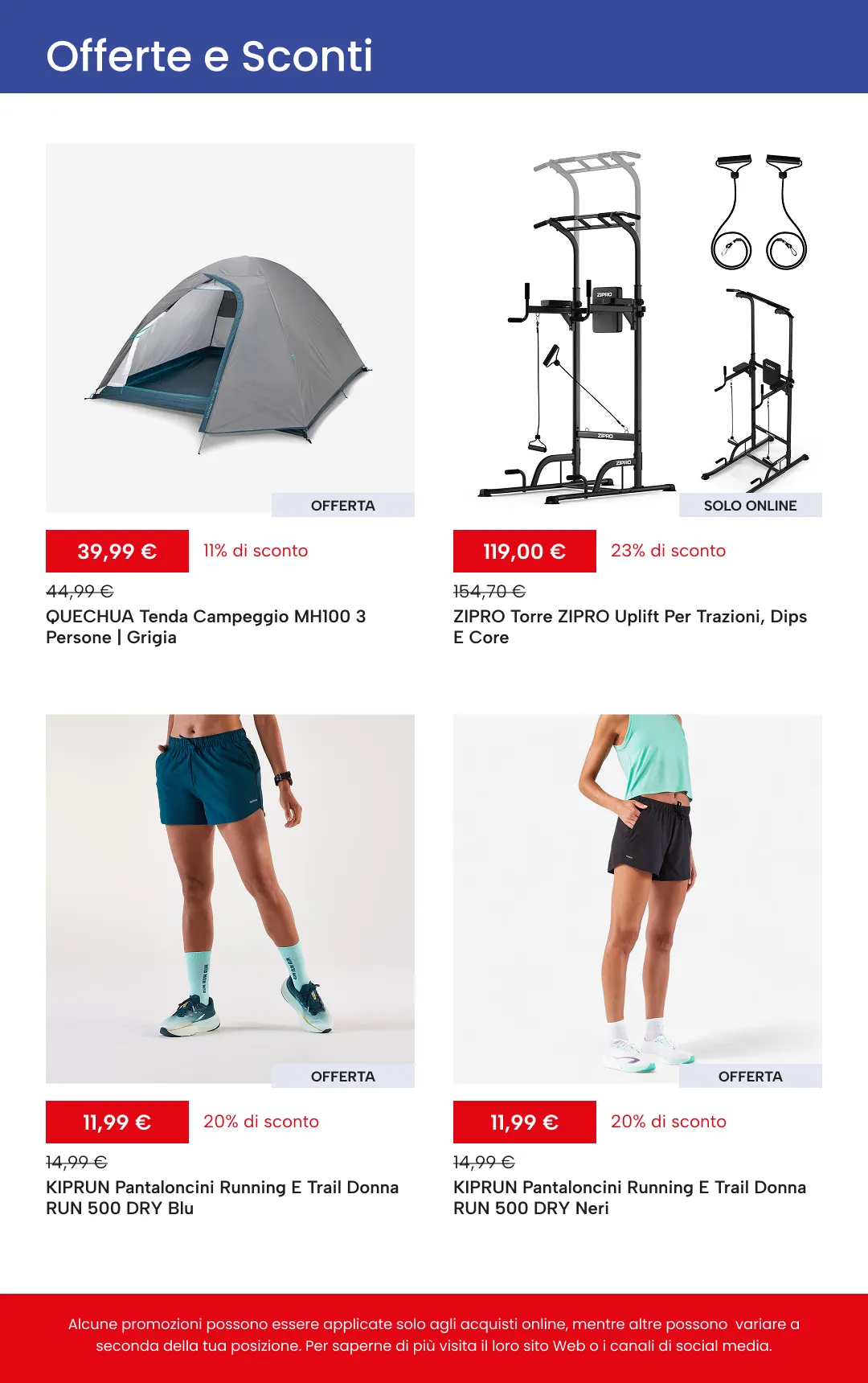Saldi Decathlon da 14 luglio a 29 luglio di 2026 - Pagina del volantino 14