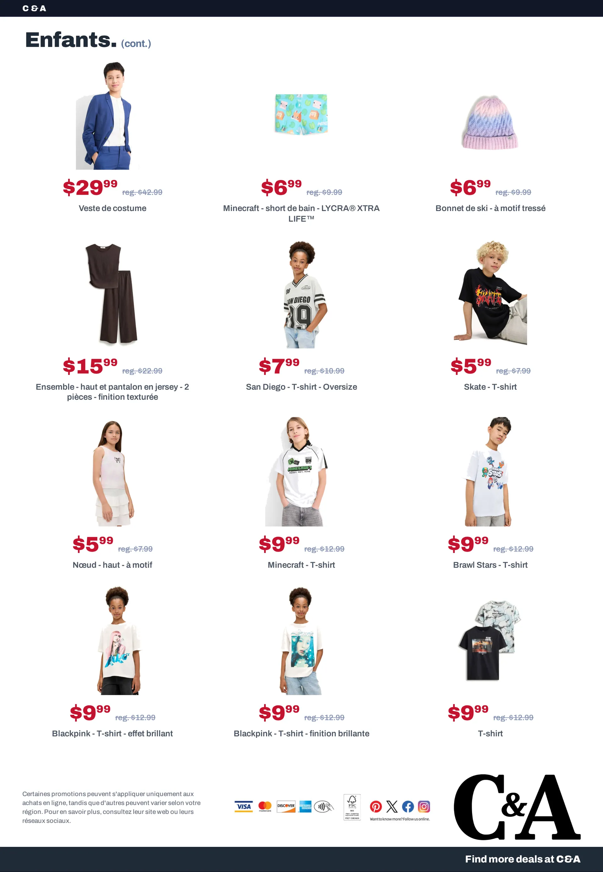 C&A — 2026-08-27 du 27 août au 10 septembre 2026 - Catalogue page 14