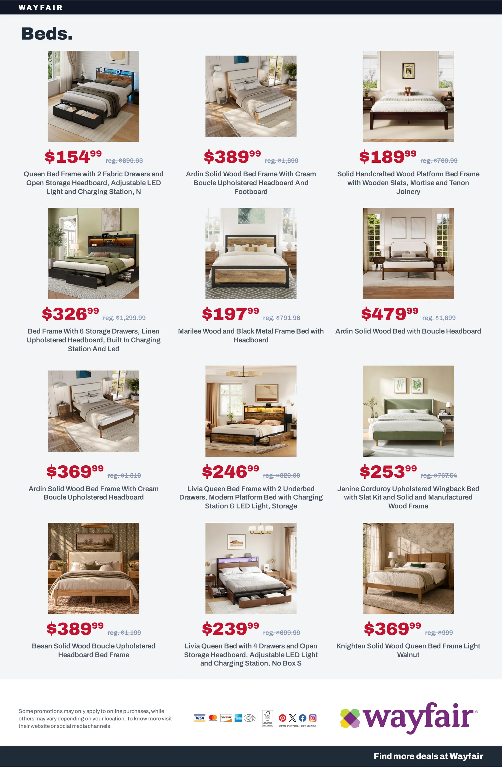 Weekly promotion Wayfair — 2026-10-16 spanning from October 16 to October 30 2026 - Page 15 for Catalogue 365