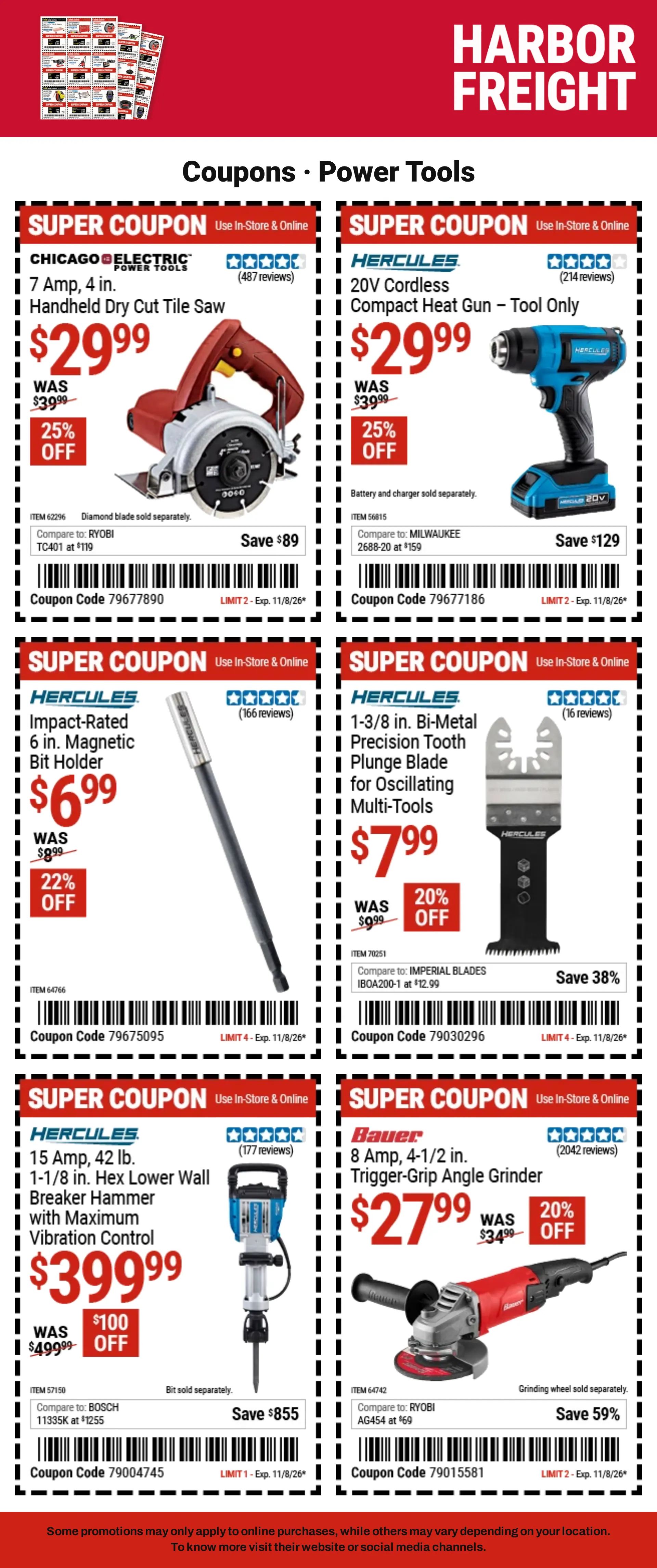 Weekly ad Harbor Freight — Catálogo 2 — 2026-10-26 from October 26 to November 9 2026 - Page 15