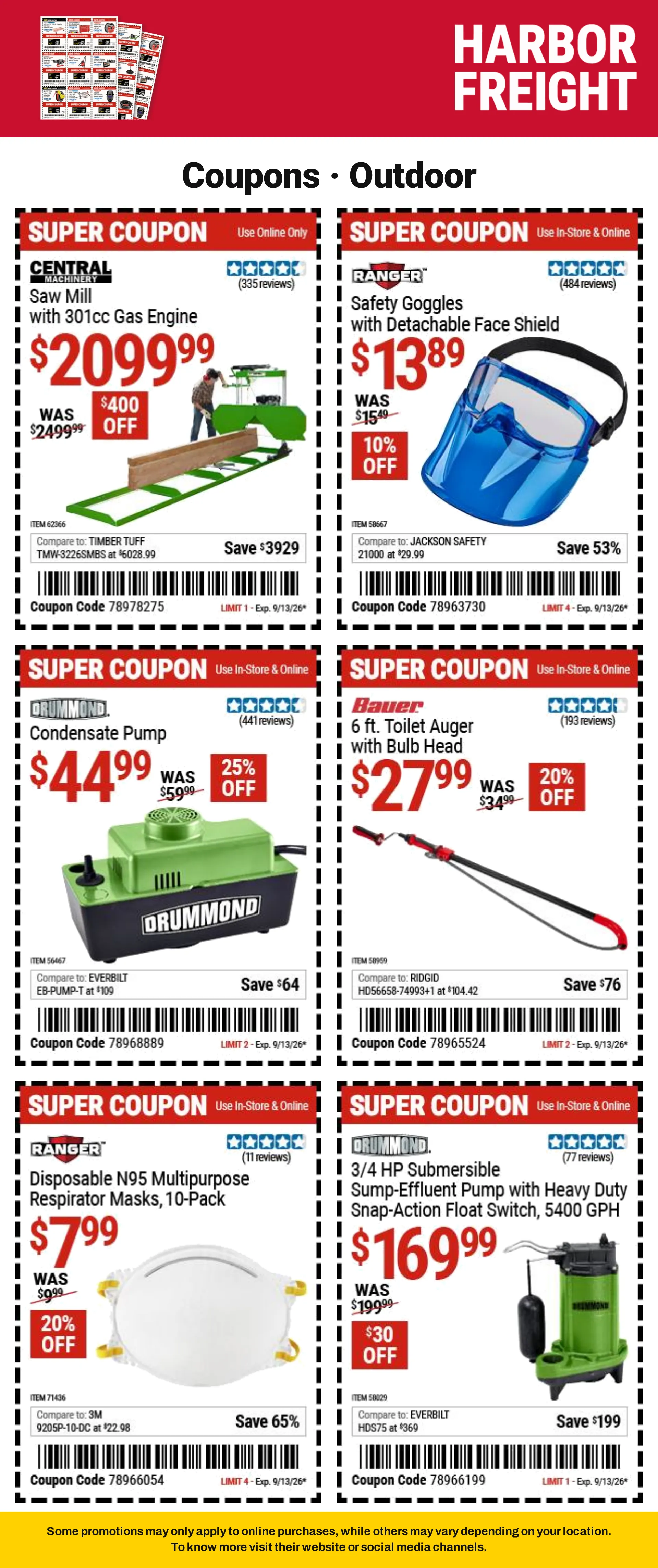 Weekly ad Harbor Freight — Catálogo 1 — 2026-09-08 from September 8 to September 13 2026 - Page 15