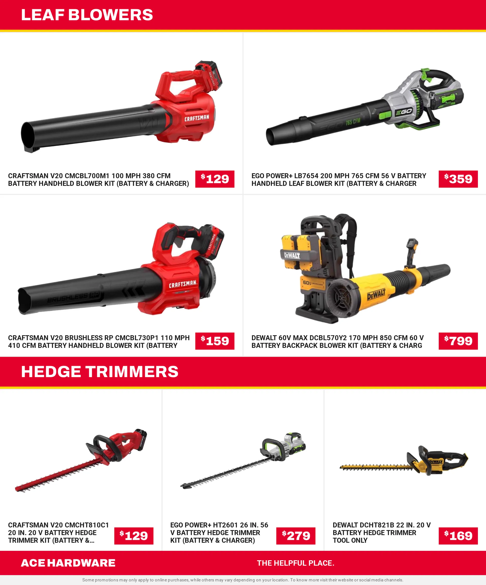 Weekly ad ACE Hardware — Outdoor — 2026-09-23 from September 23 to October 15 2026 - Page 15