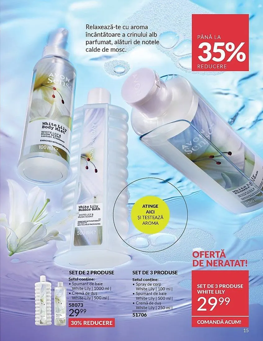 Catalog Avon Netarat de la 1 aprilie până la 30 aprilie 2025 - Revista Pagina 15