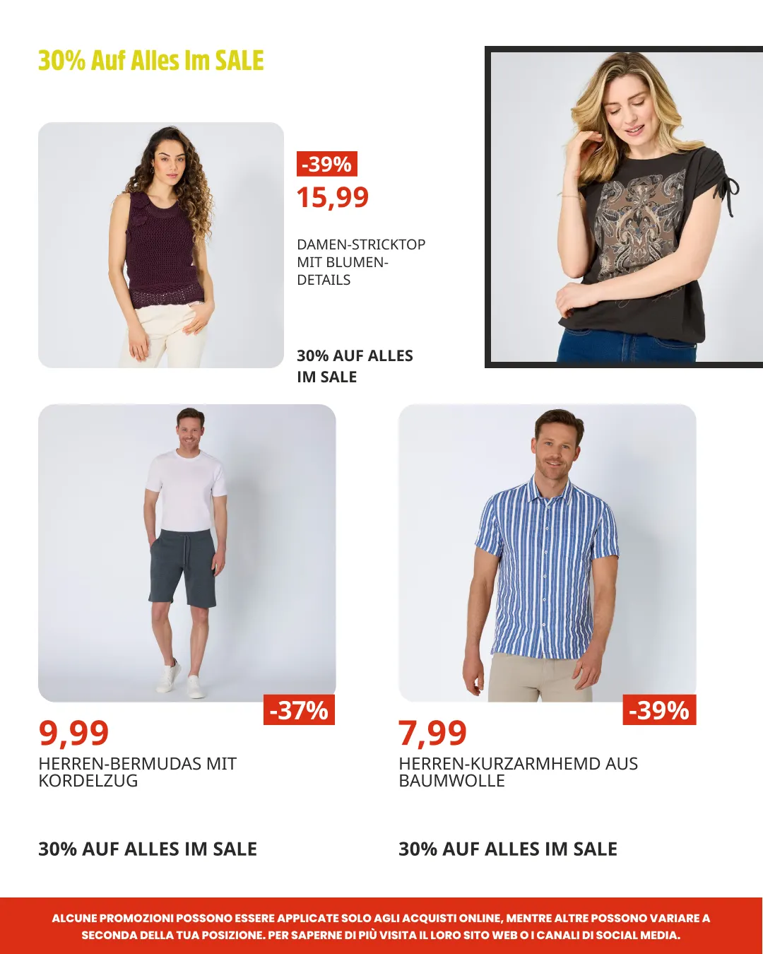 SALE % von 21. Juli bis 5. August 2026 - Prospekt seite 15