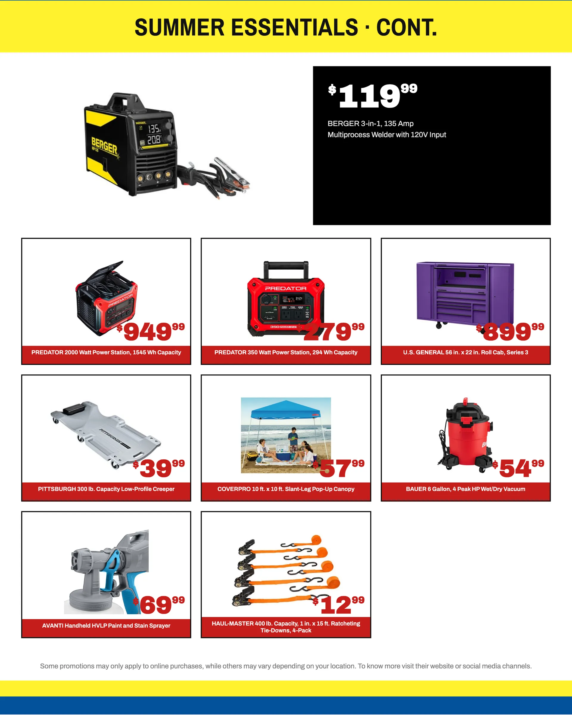 Weekly ad Harbor Freight Tools (US) — 2026-07-01 from July 1 to July 8 2026 - Page 15