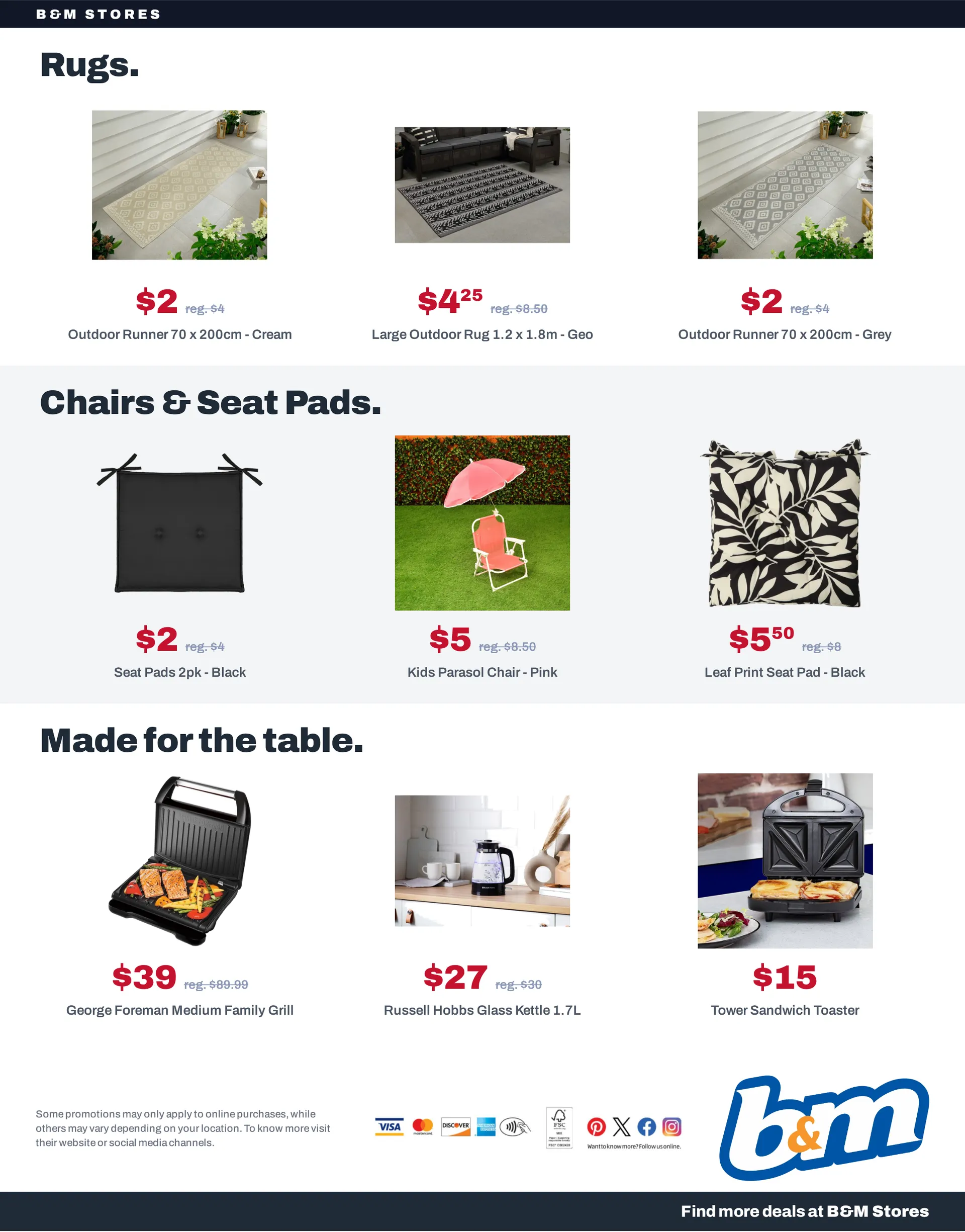 B&M Stores — Homewares — 2026-09-21 from 21 September to 9 October 2026 - Catalogue Page 15