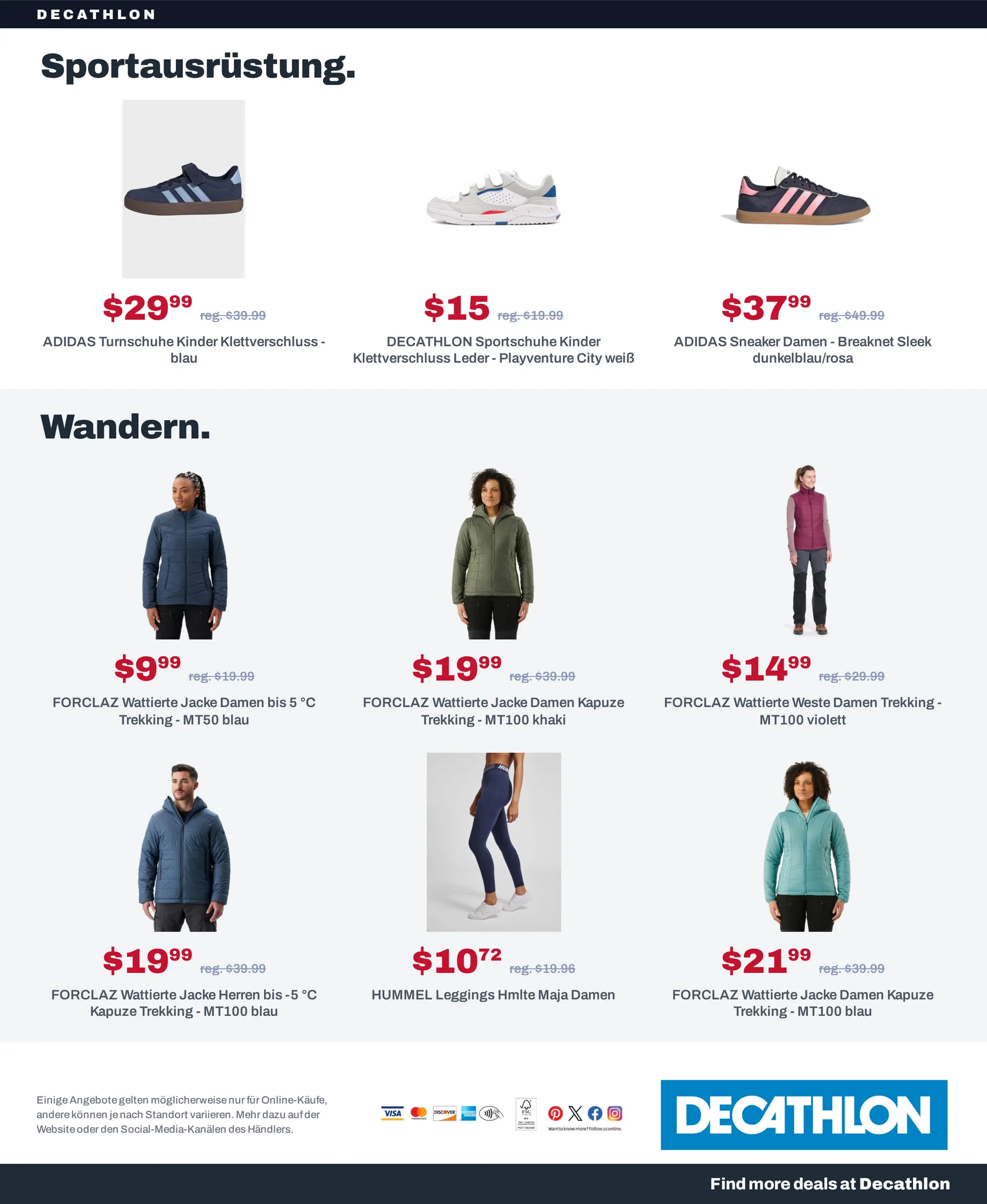 Decathlon — 2026-10-16 von 16. Oktober bis 30. Oktober 2026 - Prospekt seite 15