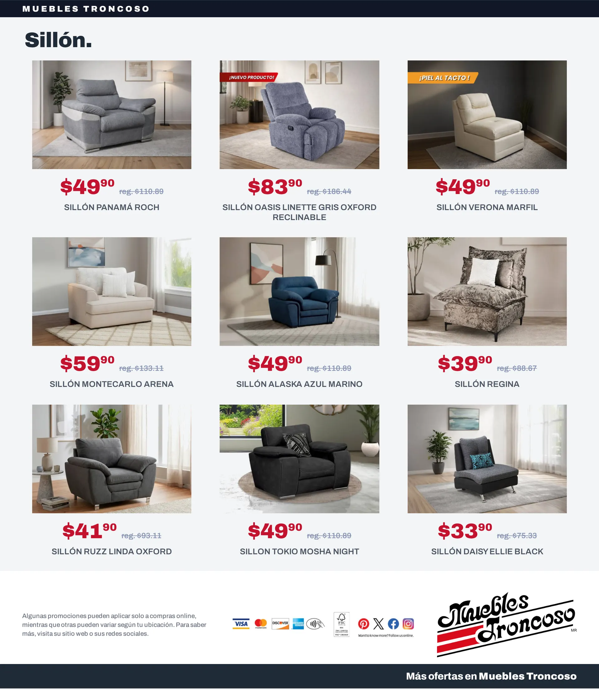 Catálogo de Muebles Troncoso — 2026-09-30 30 de septiembre al 7 de octubre 2026 - Pagina 15