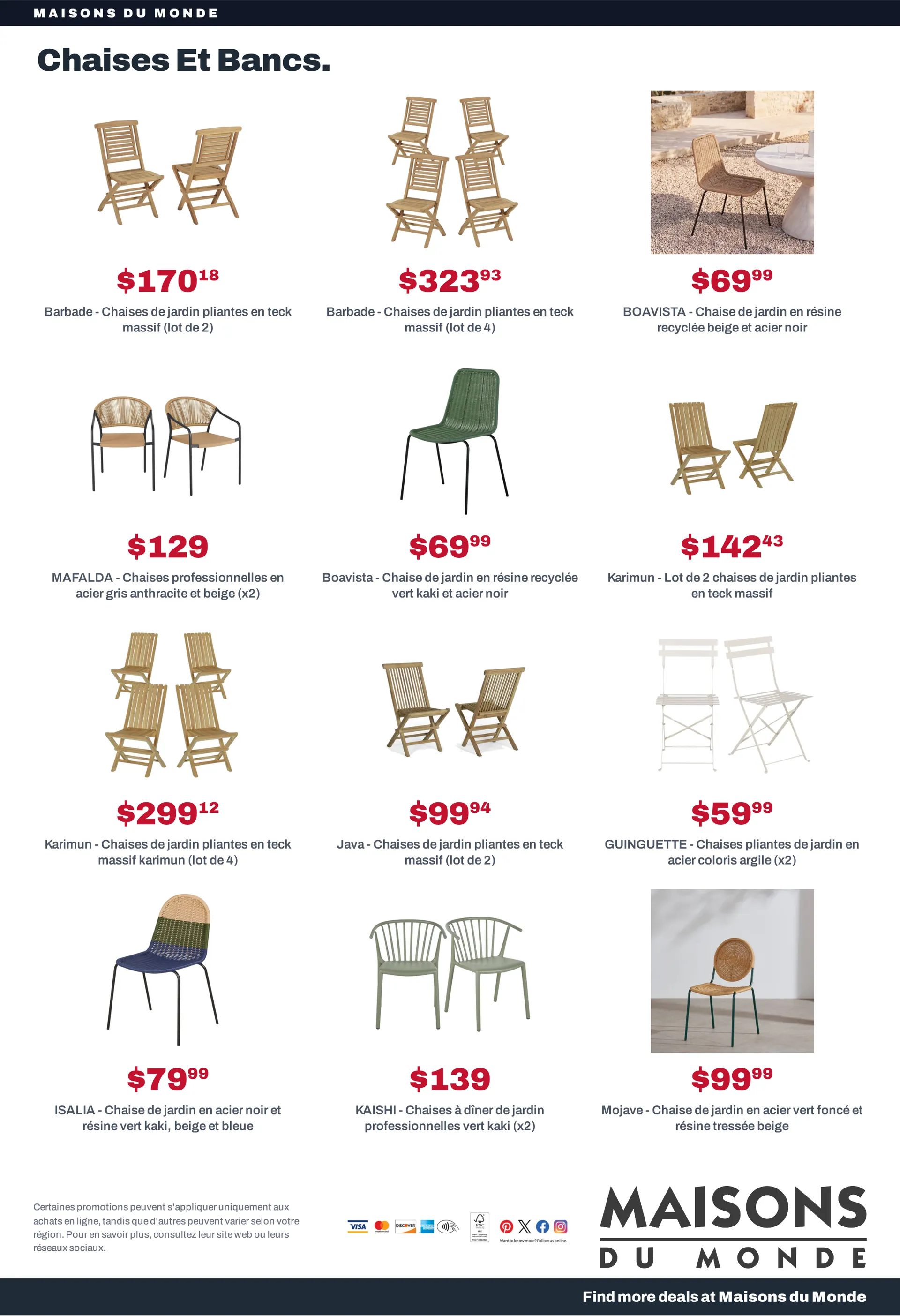 Maisons du Monde — 2026-09-04 du 4 septembre au 21 septembre 2026 - Catalogue page 15