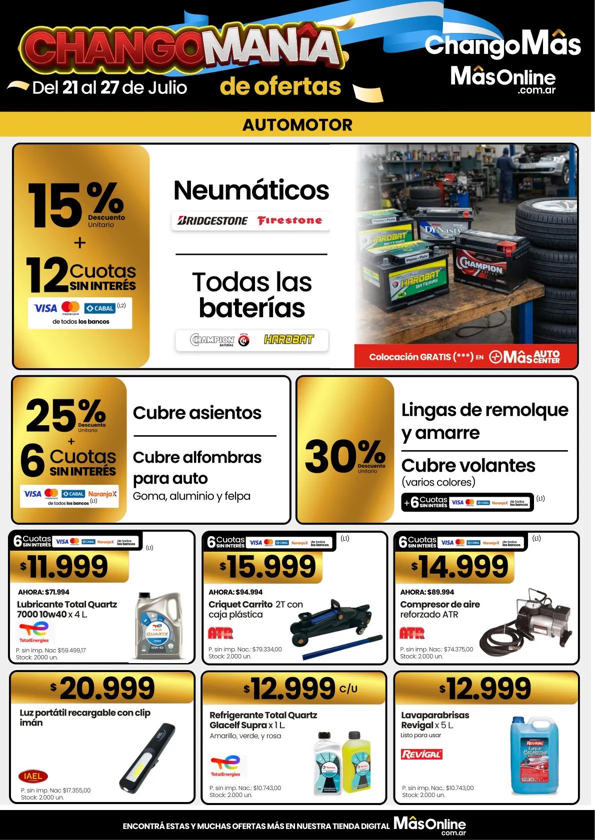 Ofertas de Changomas — 2026-07-21 21 de julio al 27 de julio 2026 - Página 15 del catálogo