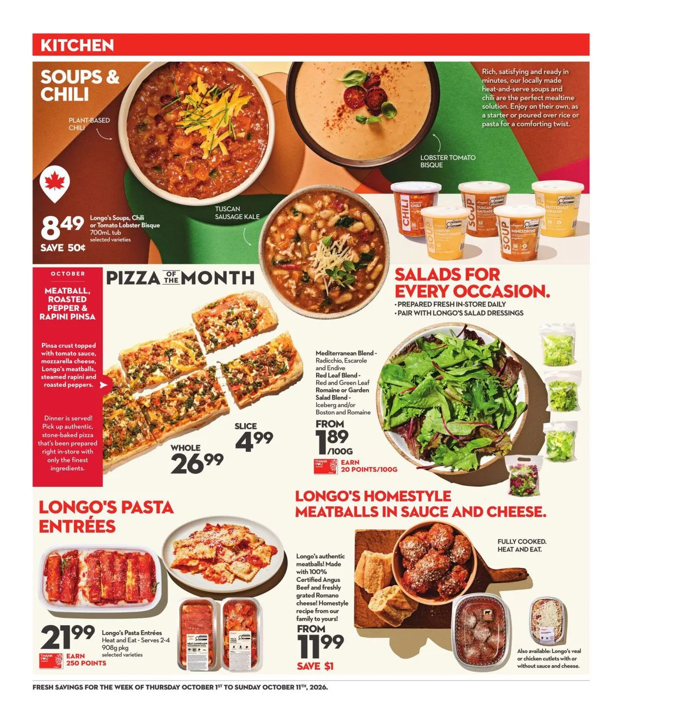 Longo's — 2026-10-01 from October 1 to October 11 2026 - flyer page 15