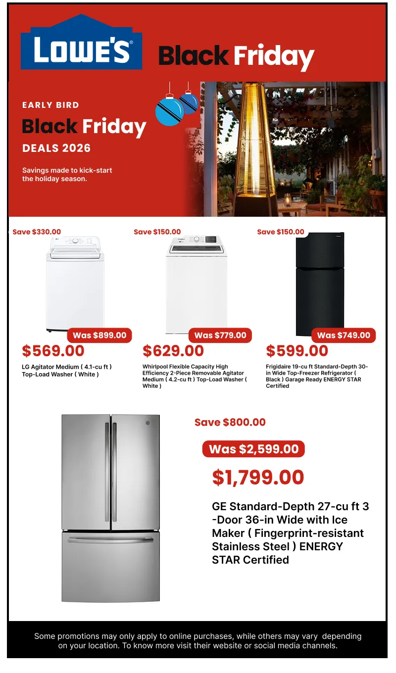 Weekly ad Lowe's — 2026-10-29 from October 29 to November 16 2026 - Page 15