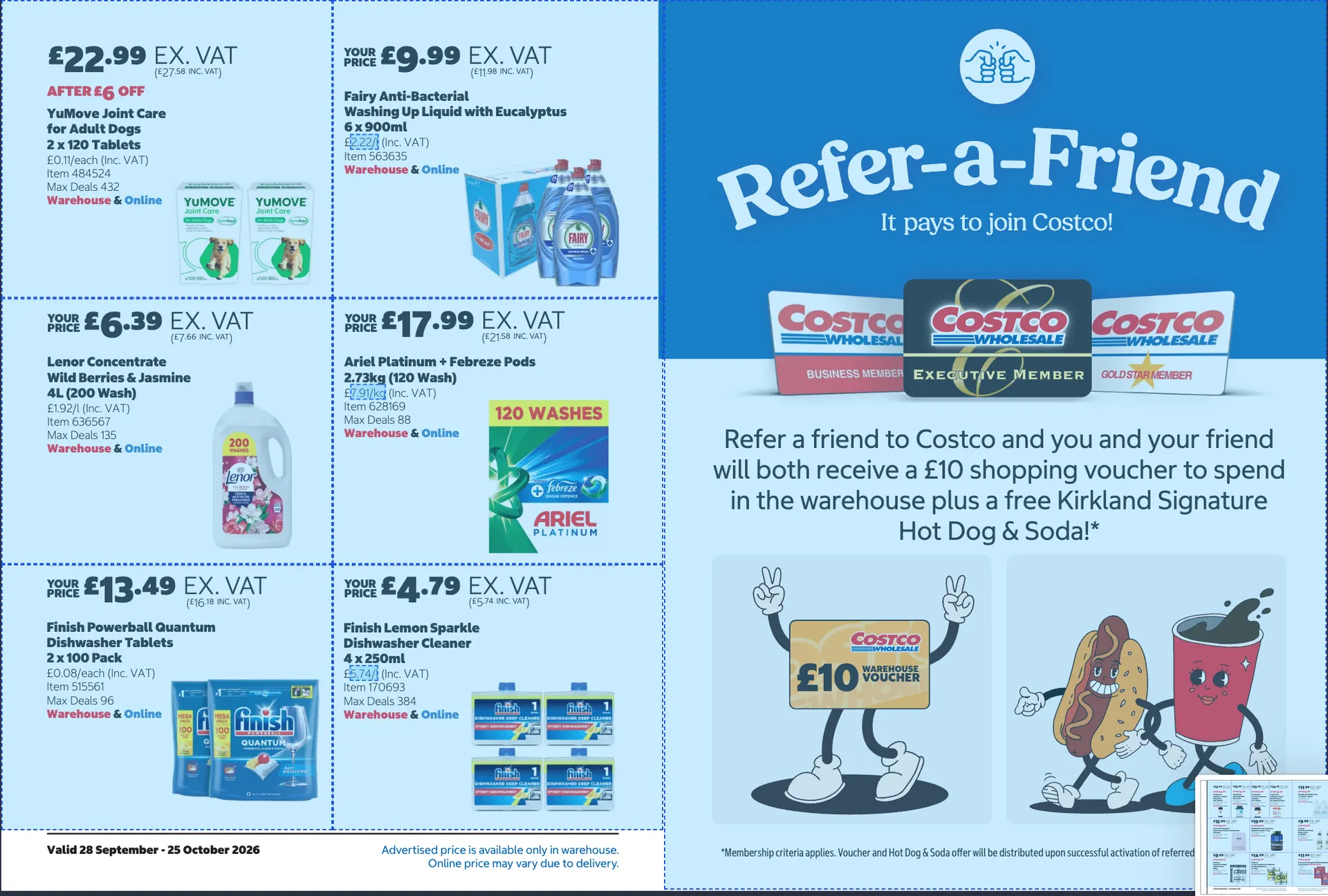 Costco — 2026-10-13 from 1 October to 25 October 2026 - Catalogue Page 15