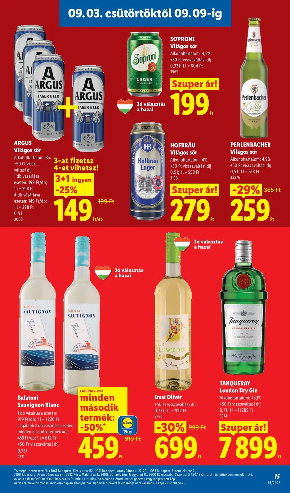 Katalógus Lidl — 2026-09-02 szeptember 2.-tól szeptember 5.-ig 2026. - Oldal 15