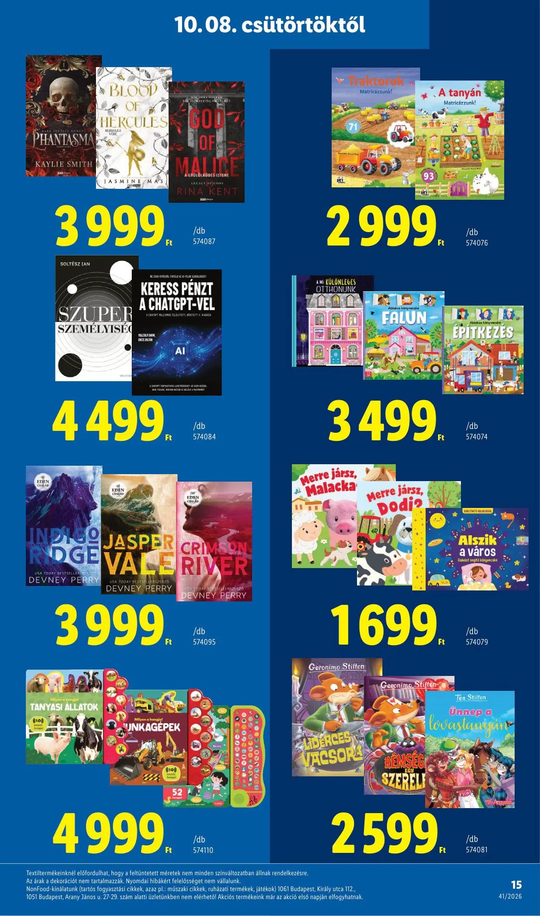 Katalógus Lidl — 2026-10-09 október 9.-tól október 31.-ig 2026. - Oldal 15