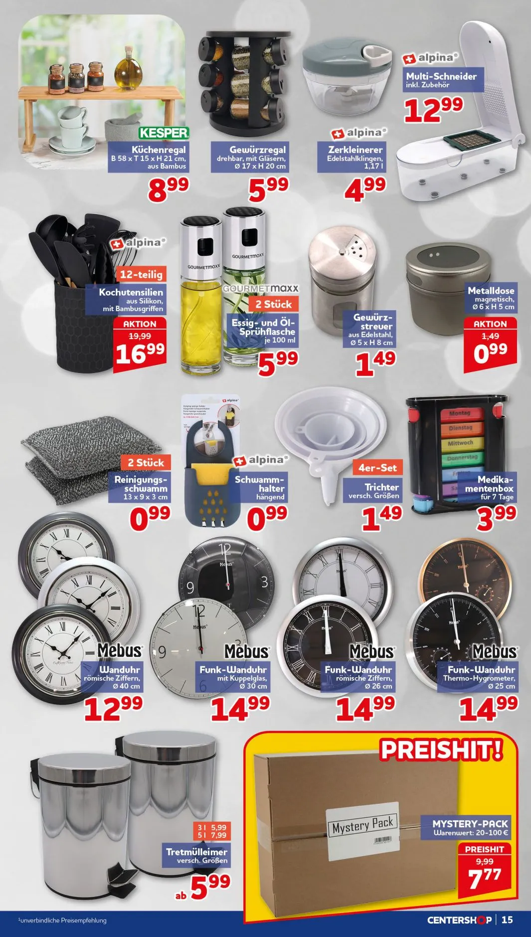 CENTERSHOP — 2026-09-23 von 21. September bis 26. September 2026 - Prospekt seite 15