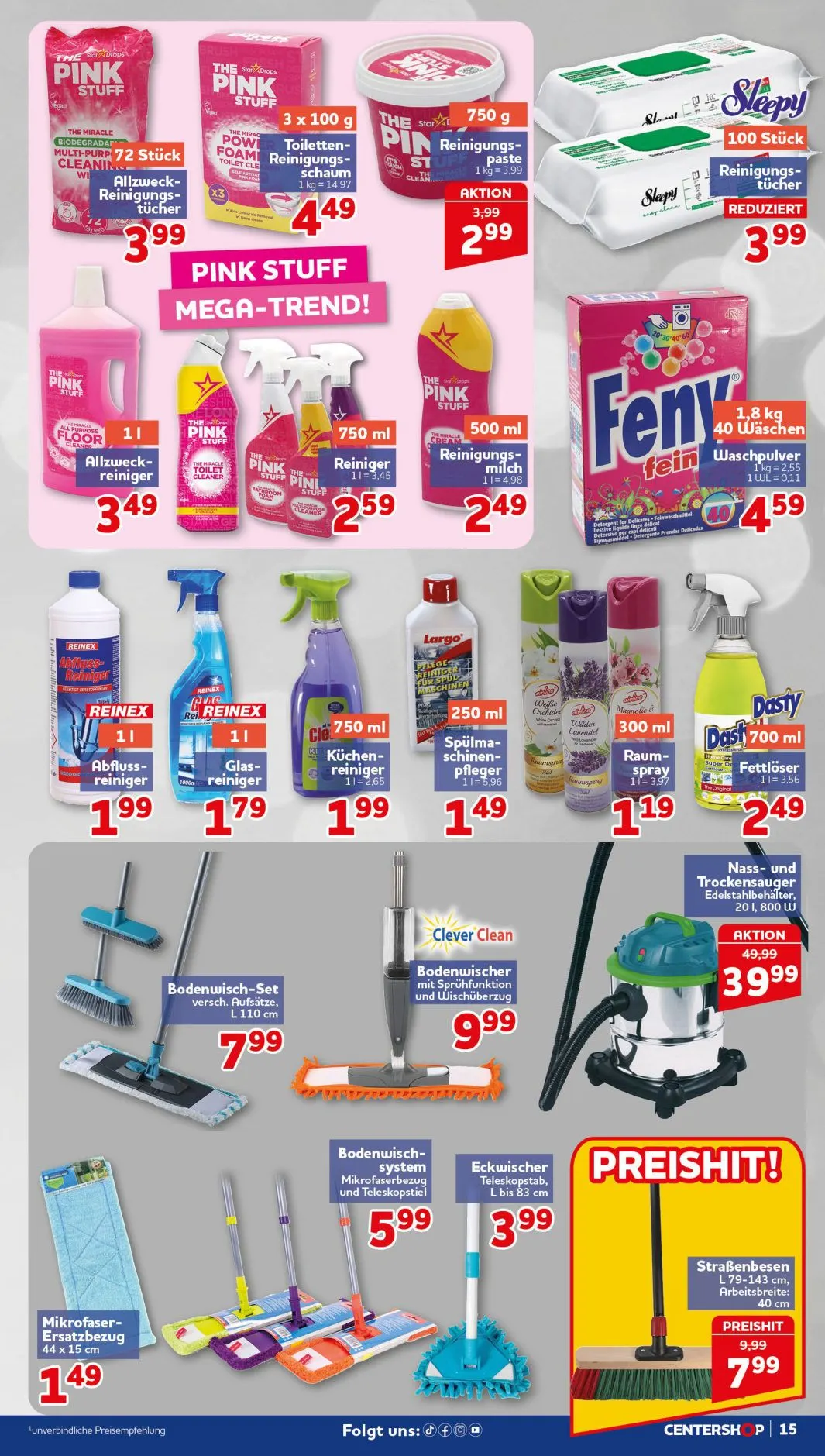 CENTERSHOP — 2026-09-29 von 29. September bis 2. Oktober 2026 - Prospekt seite 15