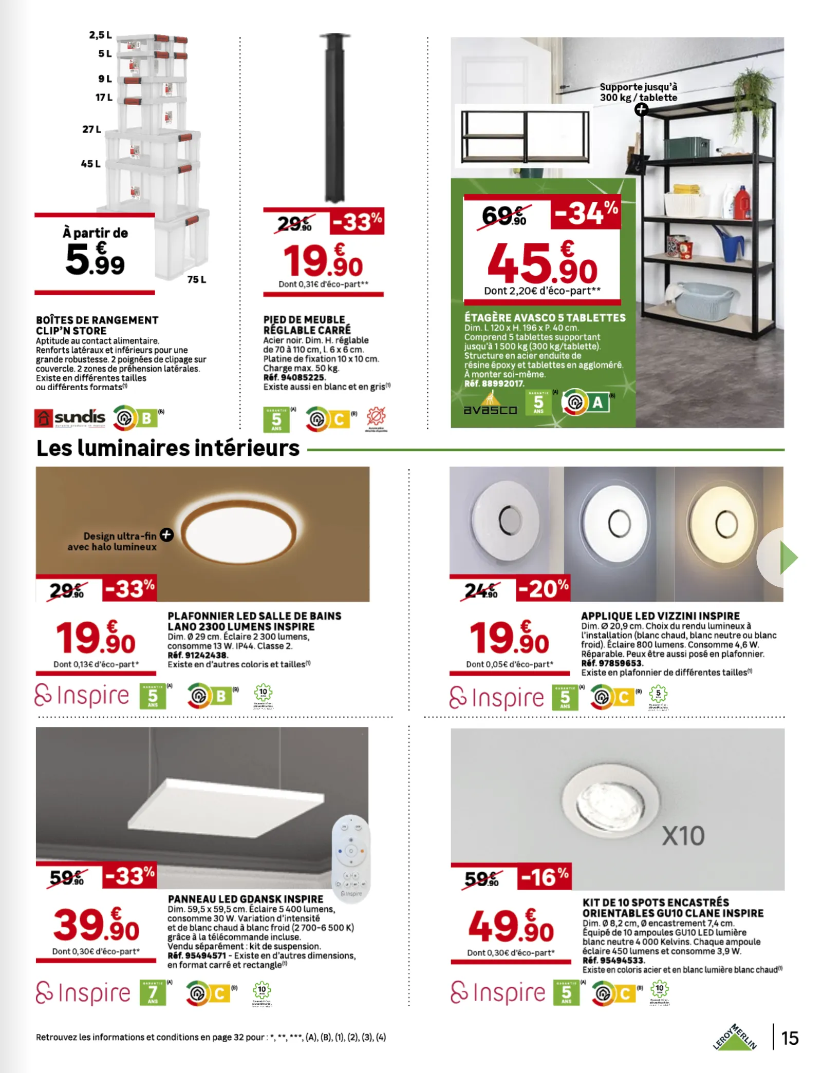Leroy Merlin — 2026-10-14 du 14 octobre au 3 novembre 2026 - Catalogue page 15
