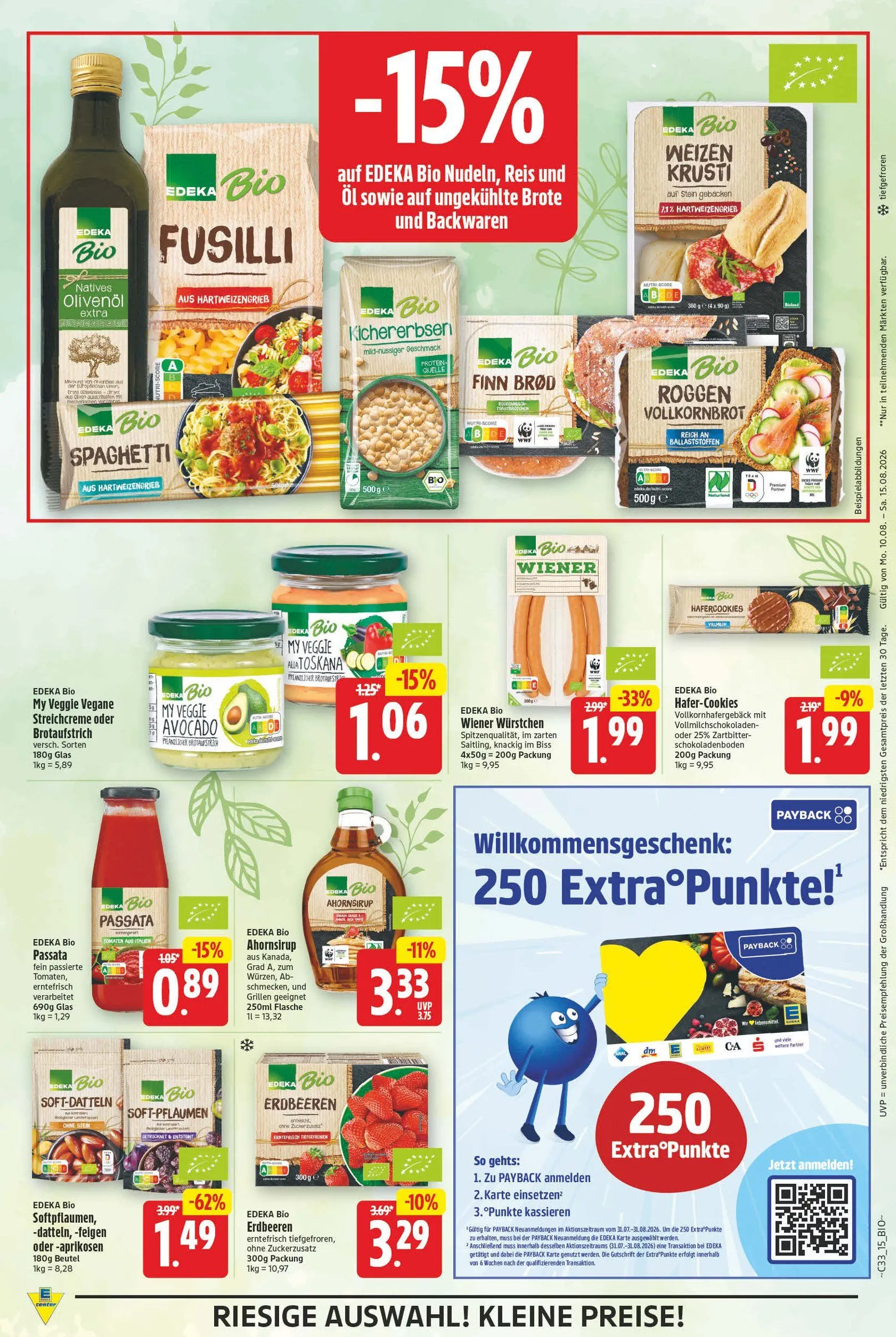Edeka — 2026-08-10 von 10. August bis 25. August 2026 - Prospekt seite 15