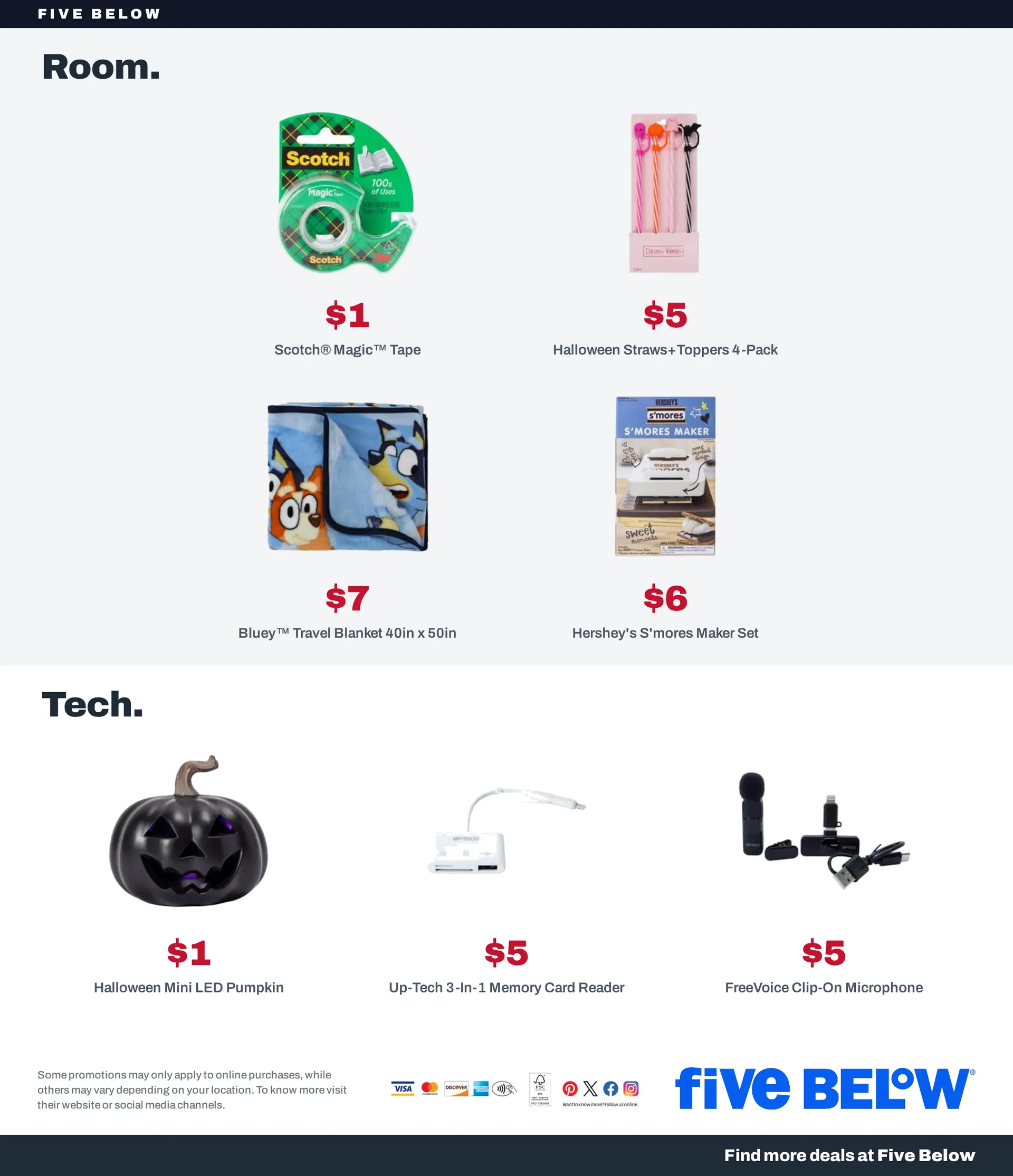 Weekly promotion Five Below — 2026-10-22 spanning from October 22 to October 29 2026 - Page 15 for Catalogue 365