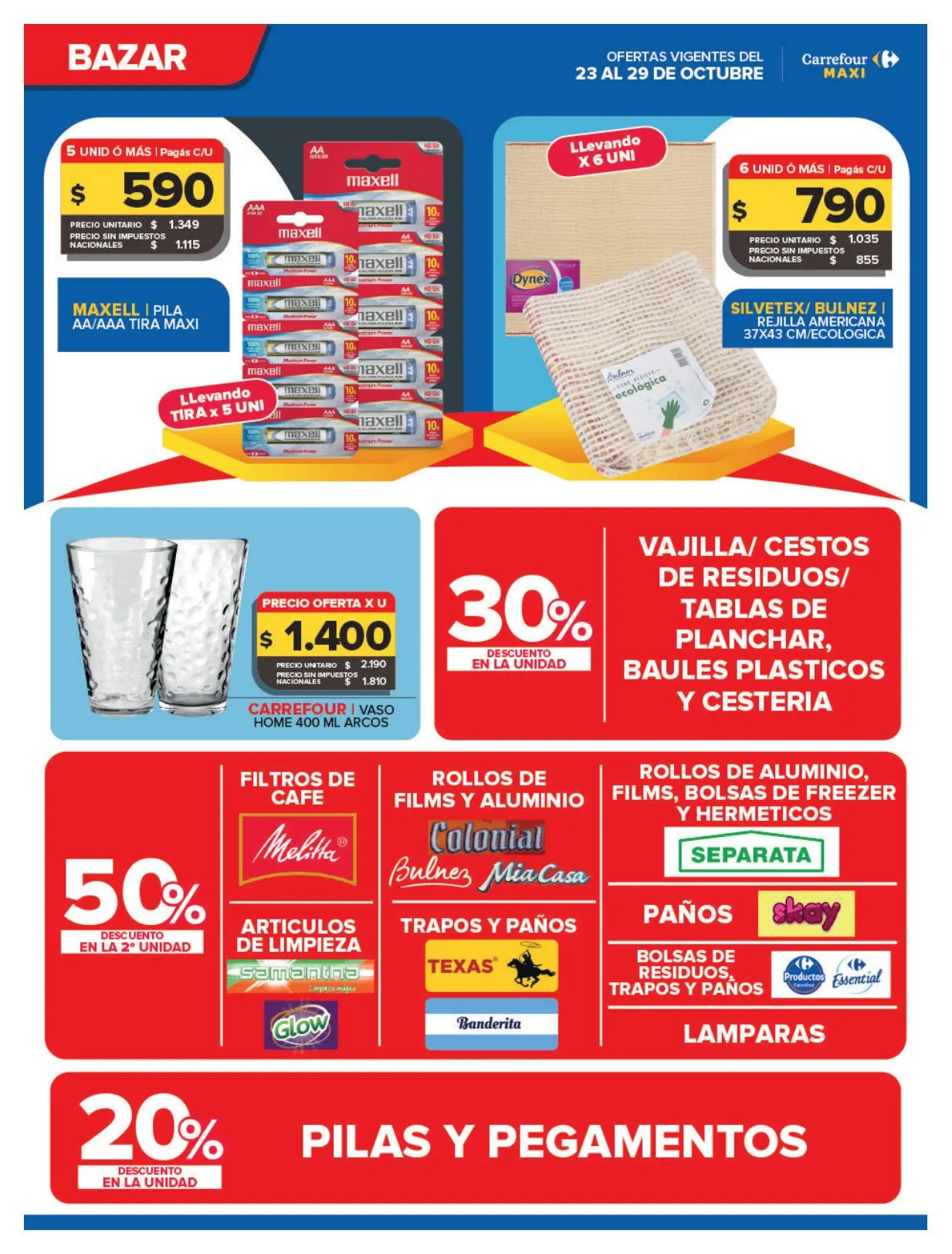 Ofertas de Carrefour Maxi — 2026-10-23 23 de octubre al 1 de noviembre 2026 - Página 15 del catálogo