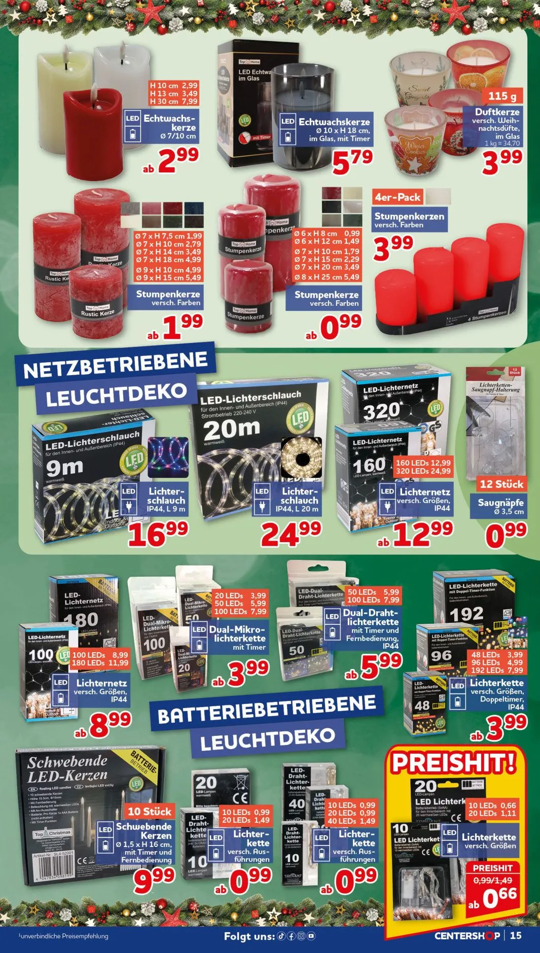 CENTERSHOP — 2026-10-19 von 19. Oktober bis 24. Oktober 2026 - Prospekt seite 15