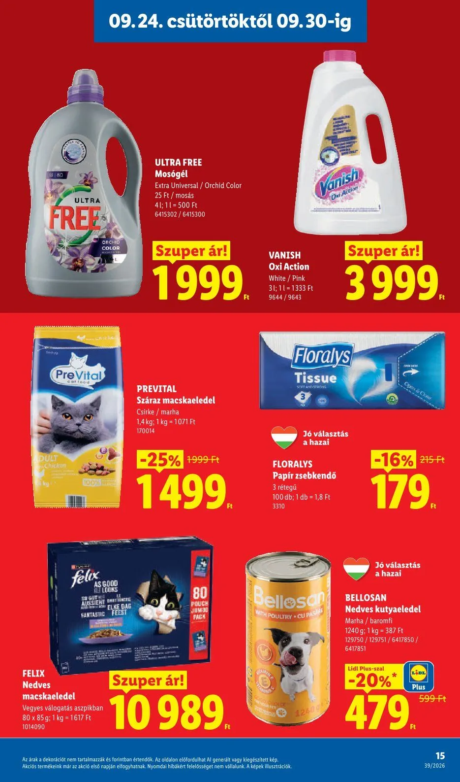 Katalógus Lidl — 2026-09-23 szeptember 23.-tól október 8.-ig 2026. - Oldal 15