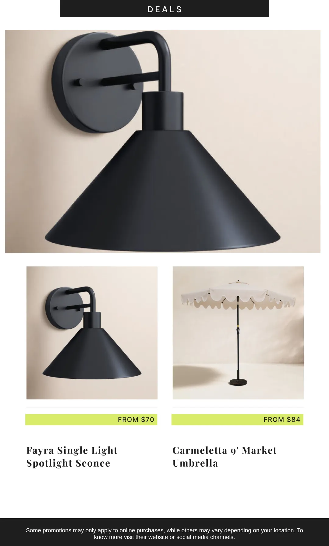 Weekly promotion Joss & Main — 2026-10-15 spanning from October 15 to November 2 2026 - Page 15 for Catalogue 365