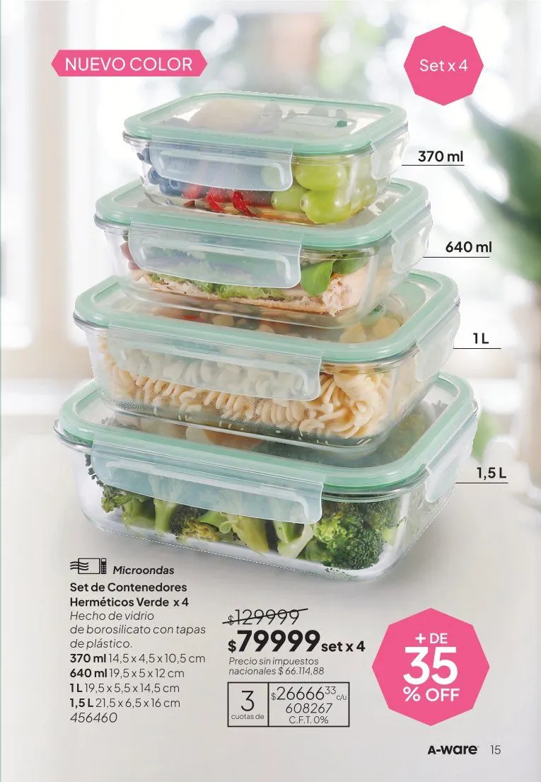 Ofertas de Tupperware — 2026-10-07 7 de octubre al 31 de octubre 2026 - Página 15 del catálogo