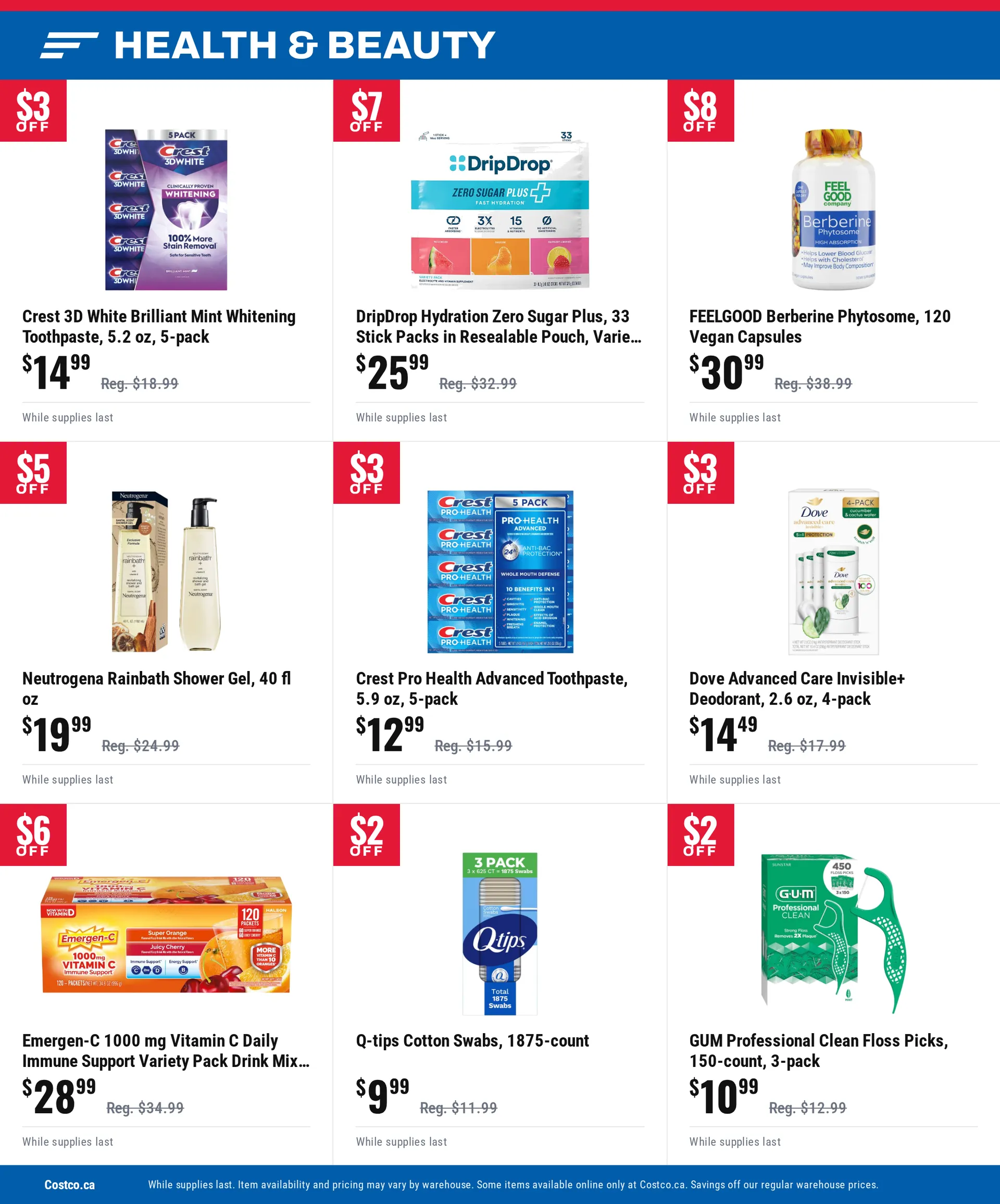 Weekly promotion Costco — 2026-08-18 spanning from August 18 to August 25 2026 - Page 16 for Catalogue 365