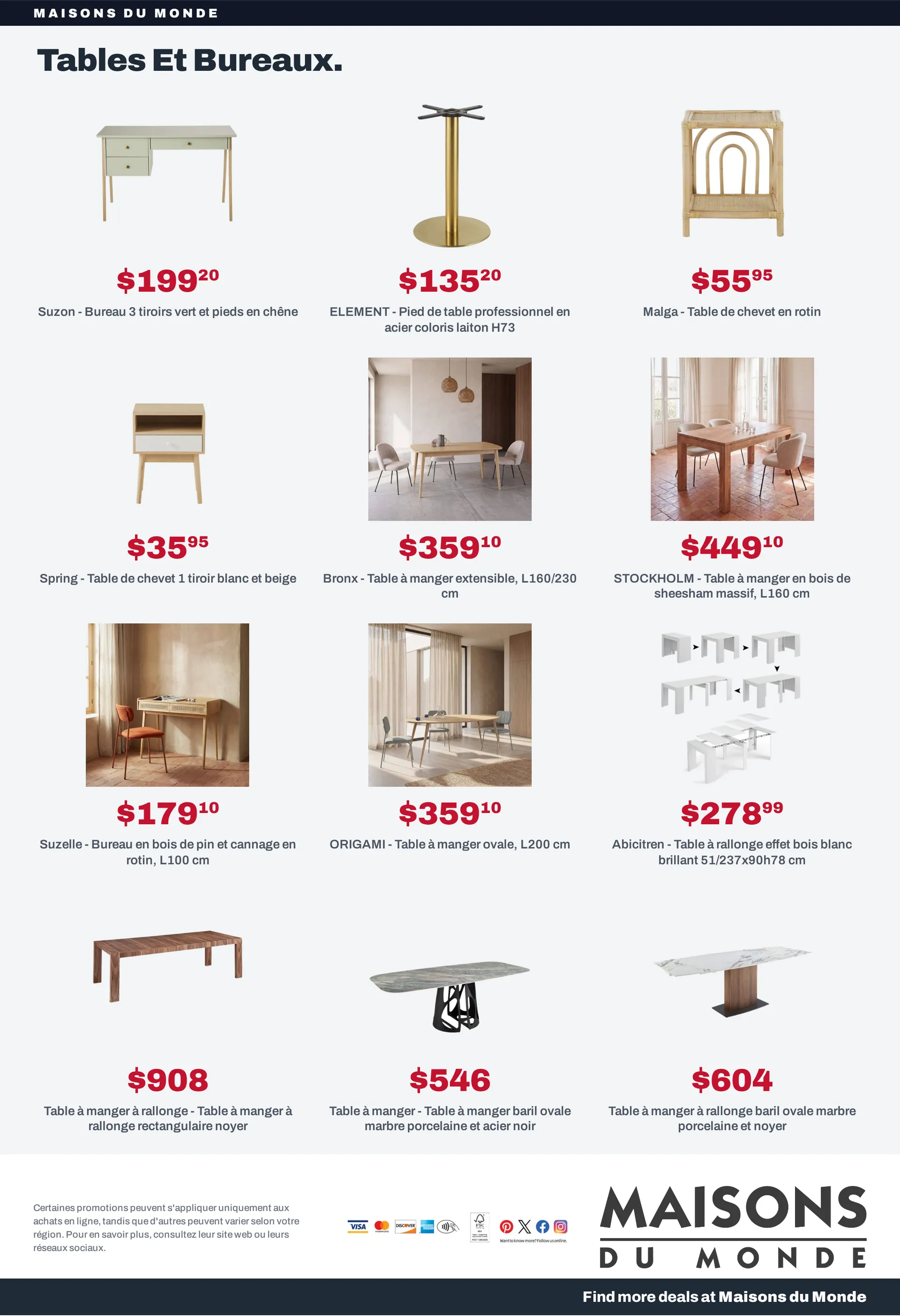 Maisons du Monde — 2026-09-22 du 22 septembre au 8 octobre 2026 - Catalogue page 16