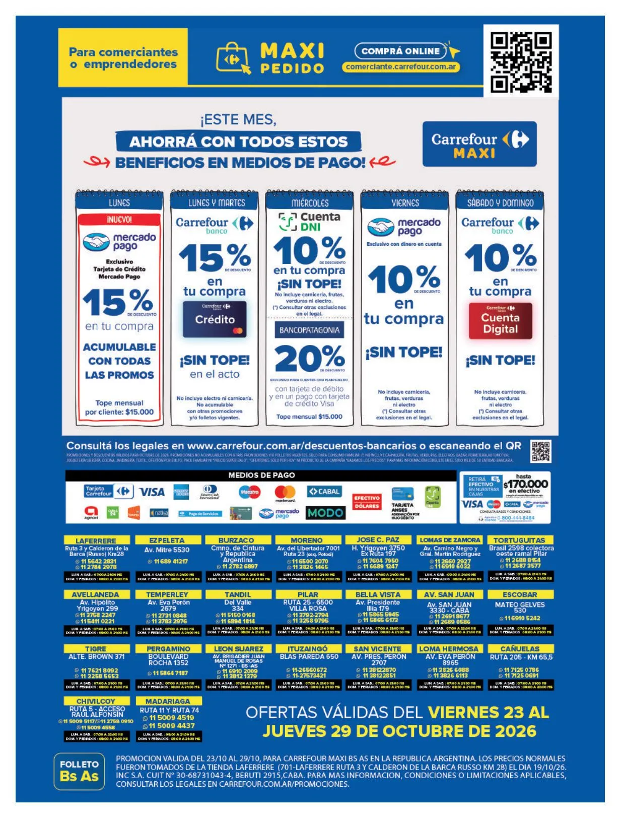 Ofertas de Carrefour Maxi — 2026-10-23 23 de octubre al 1 de noviembre 2026 - Página 16 del catálogo