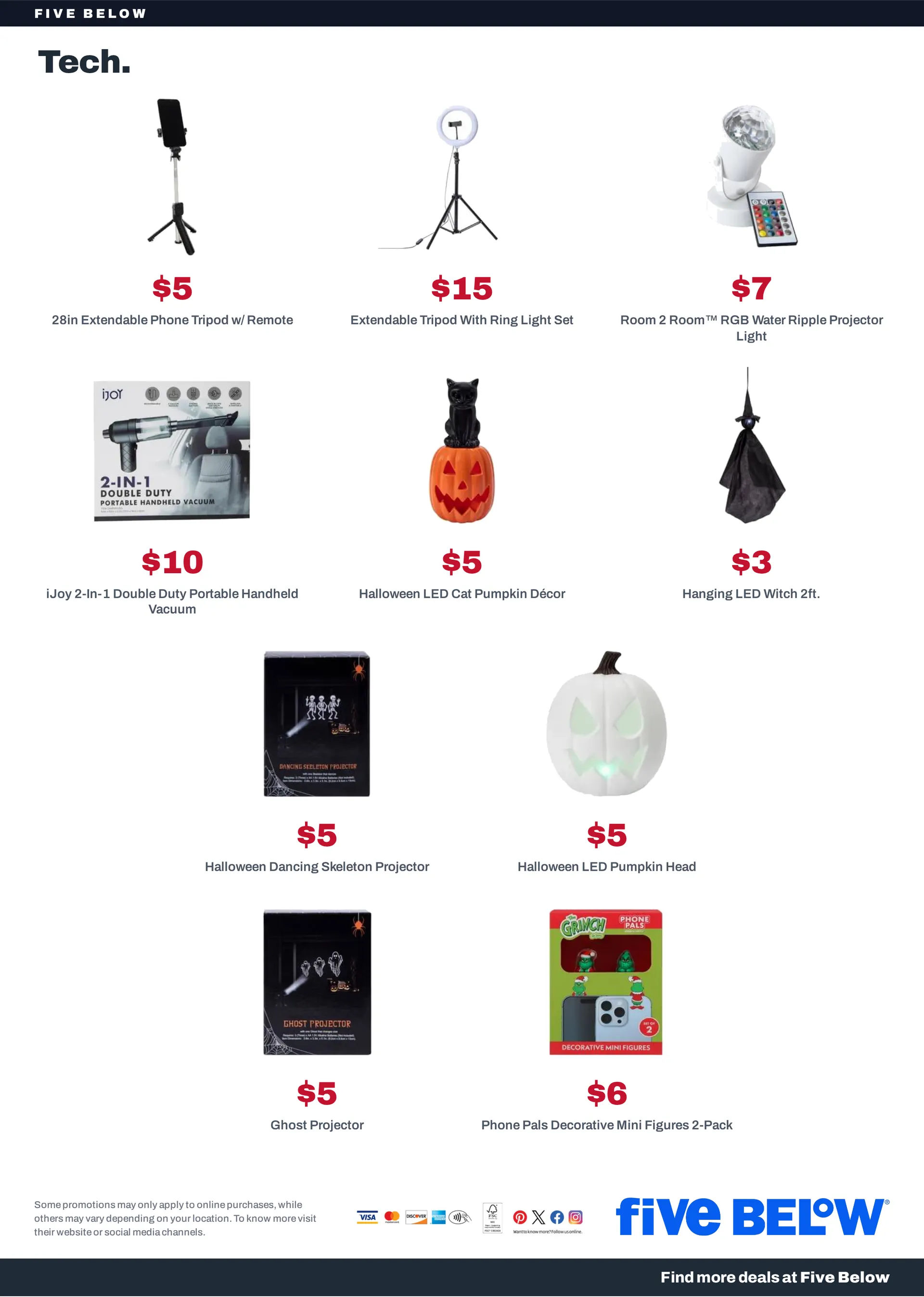 Weekly promotion Five Below — 2026-10-22 spanning from October 22 to October 29 2026 - Page 16 for Catalogue 365
