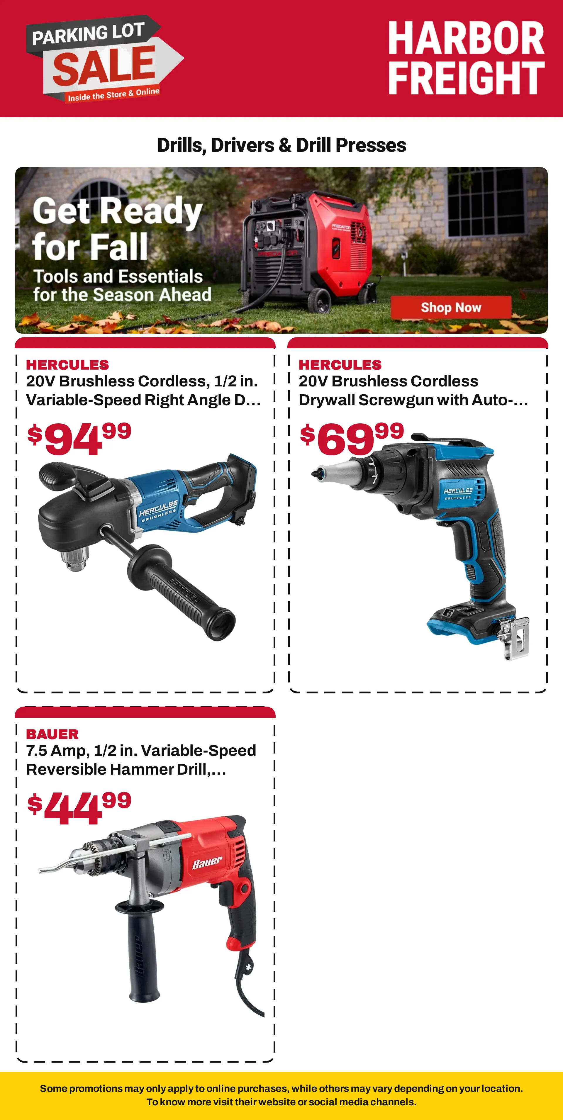 Weekly ad Harbor Freight — Catálogo 2 — 2026-09-10 from September 10 to September 24 2026 - Page 16
