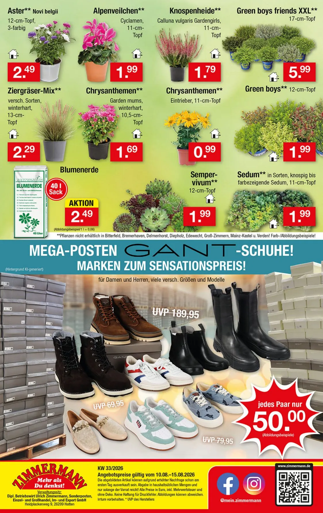 Zimmermann — 2026-08-10 von 10. August bis 15. August 2026 - Prospekt seite 16
