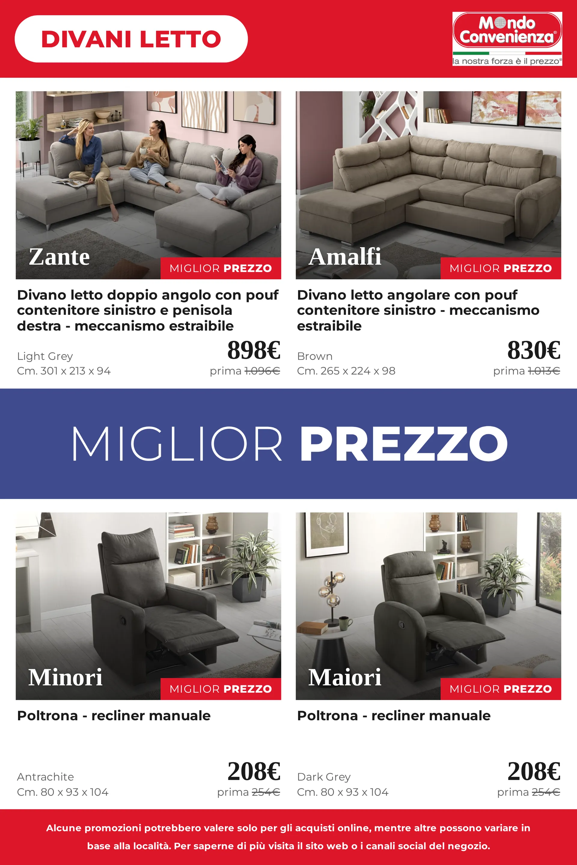 Mondo Convenienza — Catálogo 2 — 2026-10-27 da 27 ottobre a 13 novembre di 2026 - Pagina del volantino 16