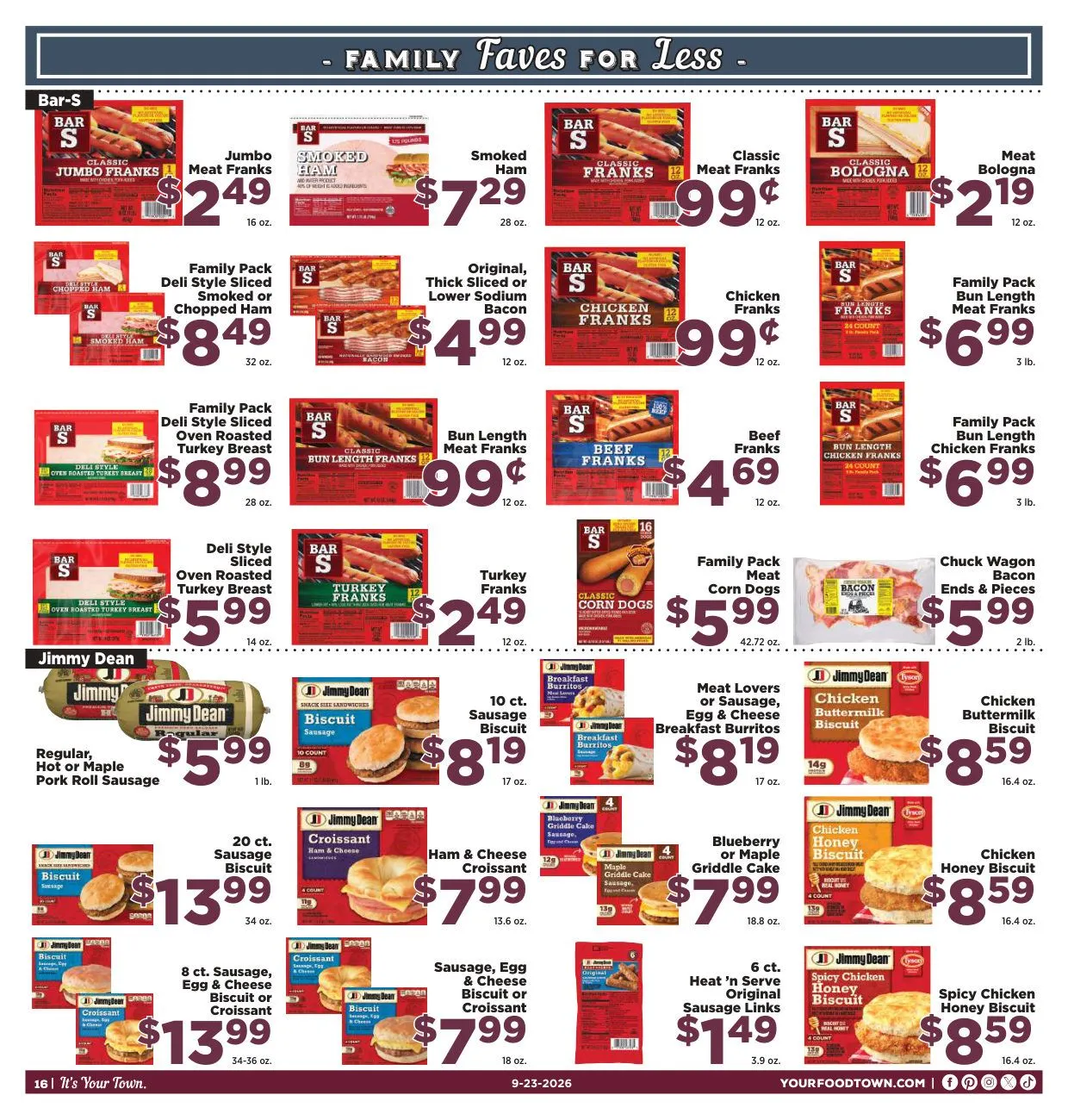 Weekly ad Foodtown — 2026-09-29 from September 23 to September 30 2026 - Page 16