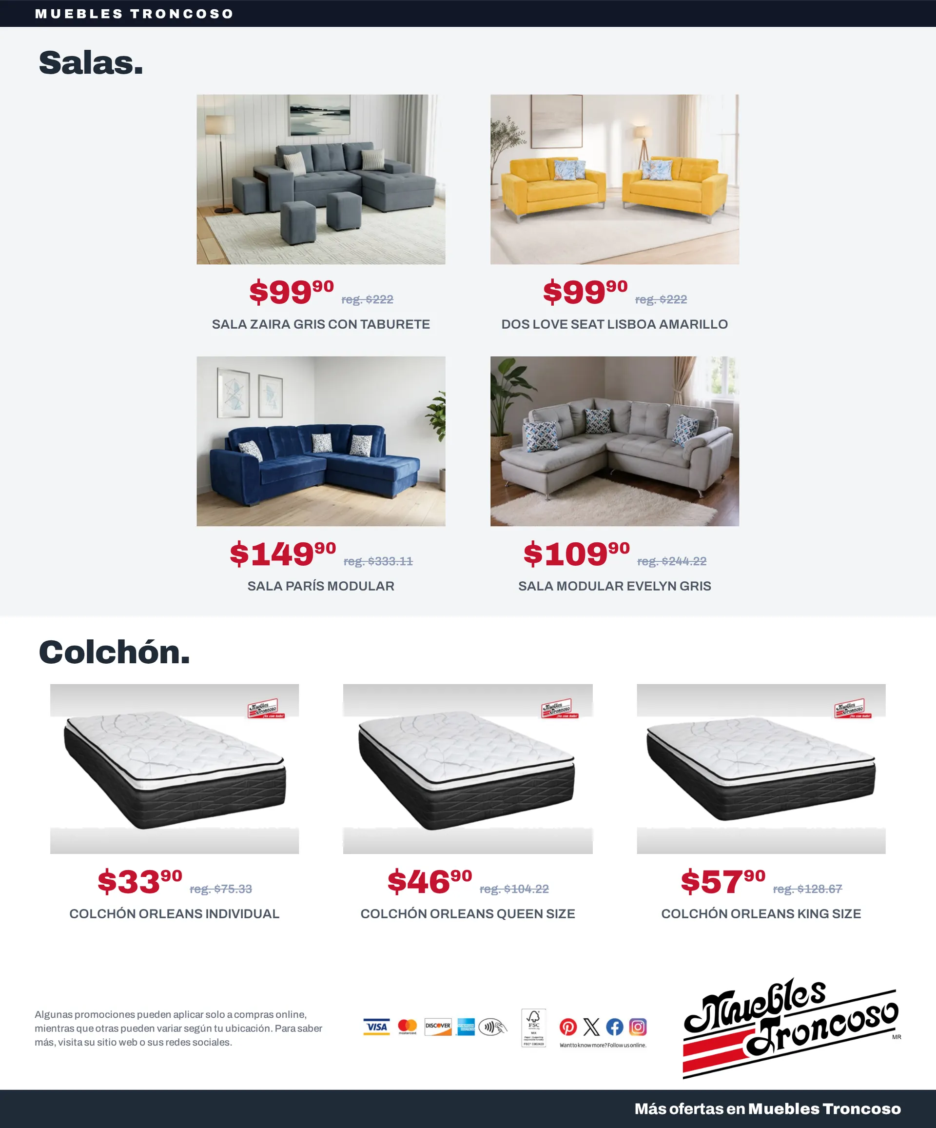 Catálogo de Muebles Troncoso — 2026-10-07 7 de octubre al 14 de octubre 2026 - Pagina 16