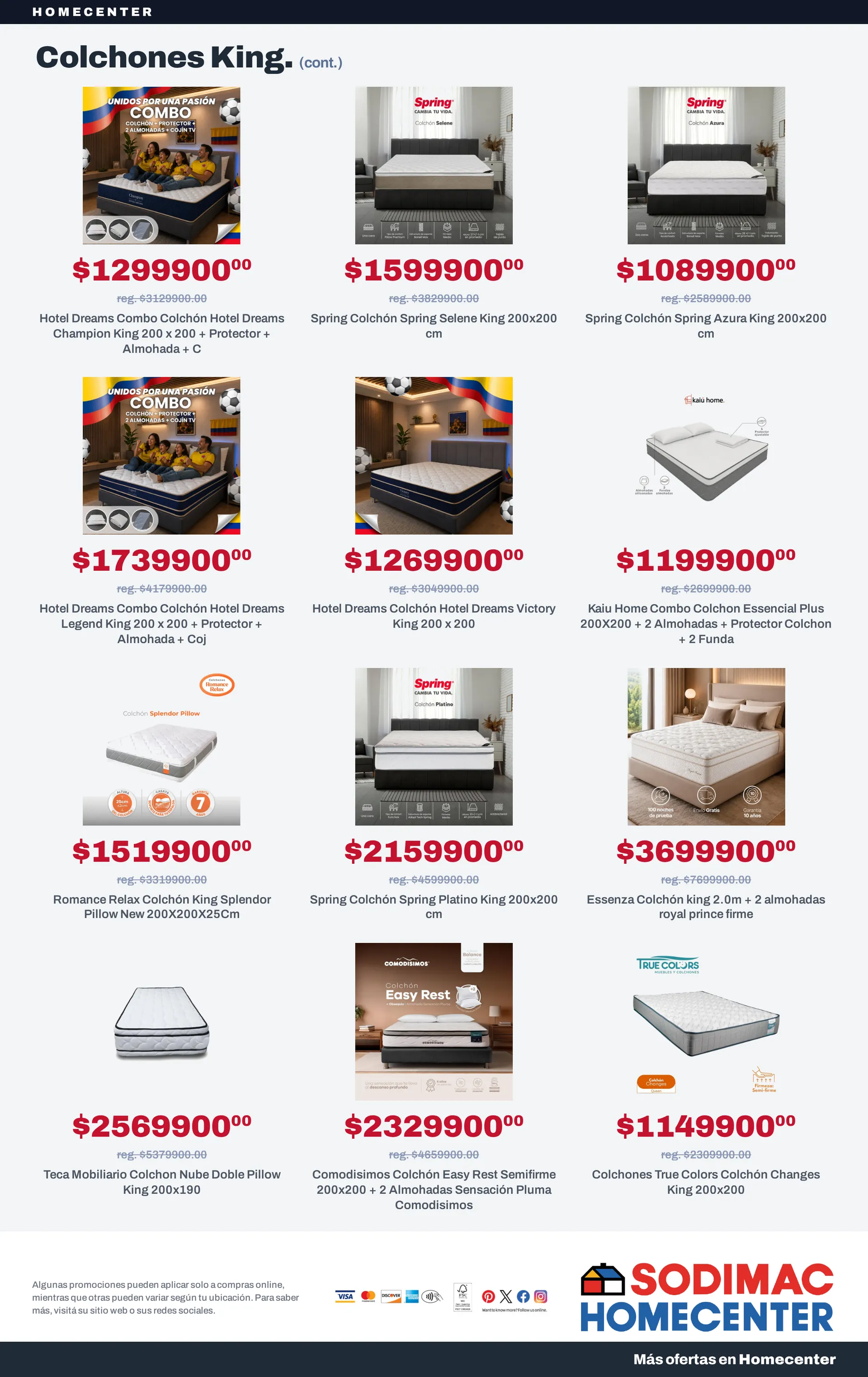 Catalogo de Ofertas colchones! 11 de agosto al 25 de agosto 2026 - Pag 16