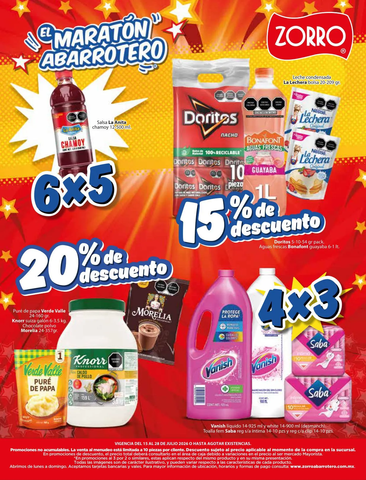 Catálogo de Zorro — 2026-07-17 15 de julio al 28 de julio 2026 - Pagina 16