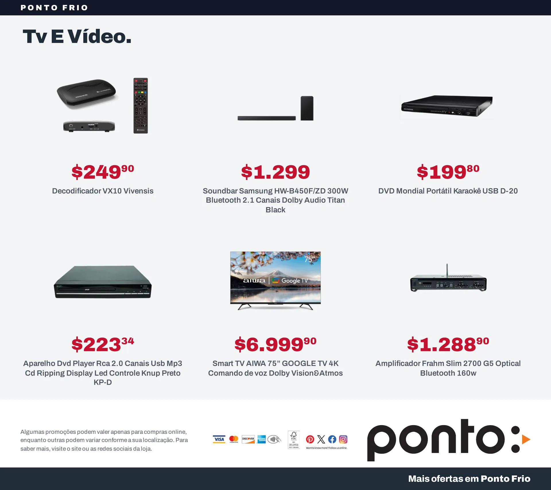 Encarte de Ponto Frio — Catálogo 1 — 2026-09-07 7 de setembro até 22 de setembro 2026 - Pagina 16