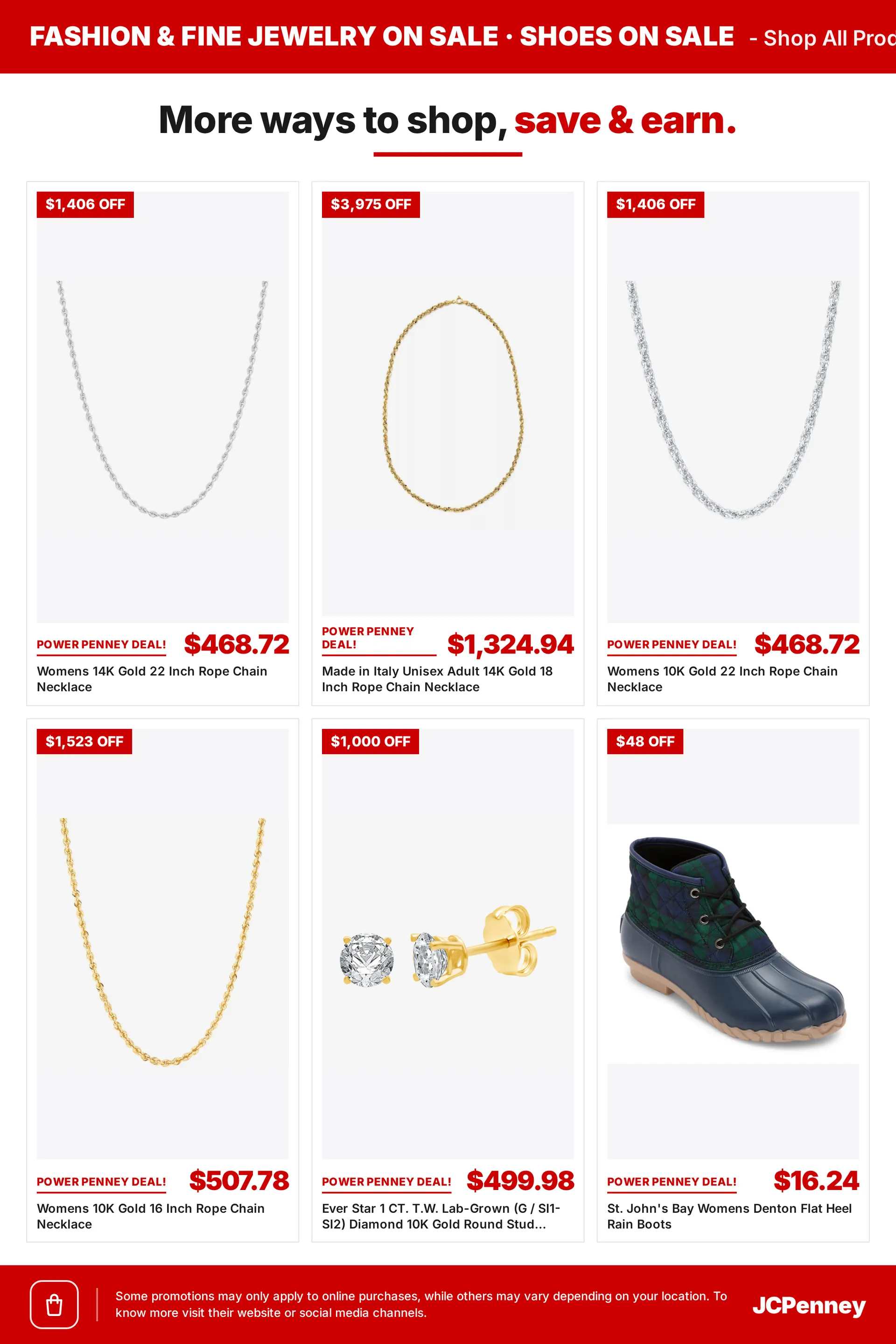 Weekly promotion JCPenney — 2026-10-21 spanning from October 21 to November 5 2026 - Page 16 for Catalogue 365