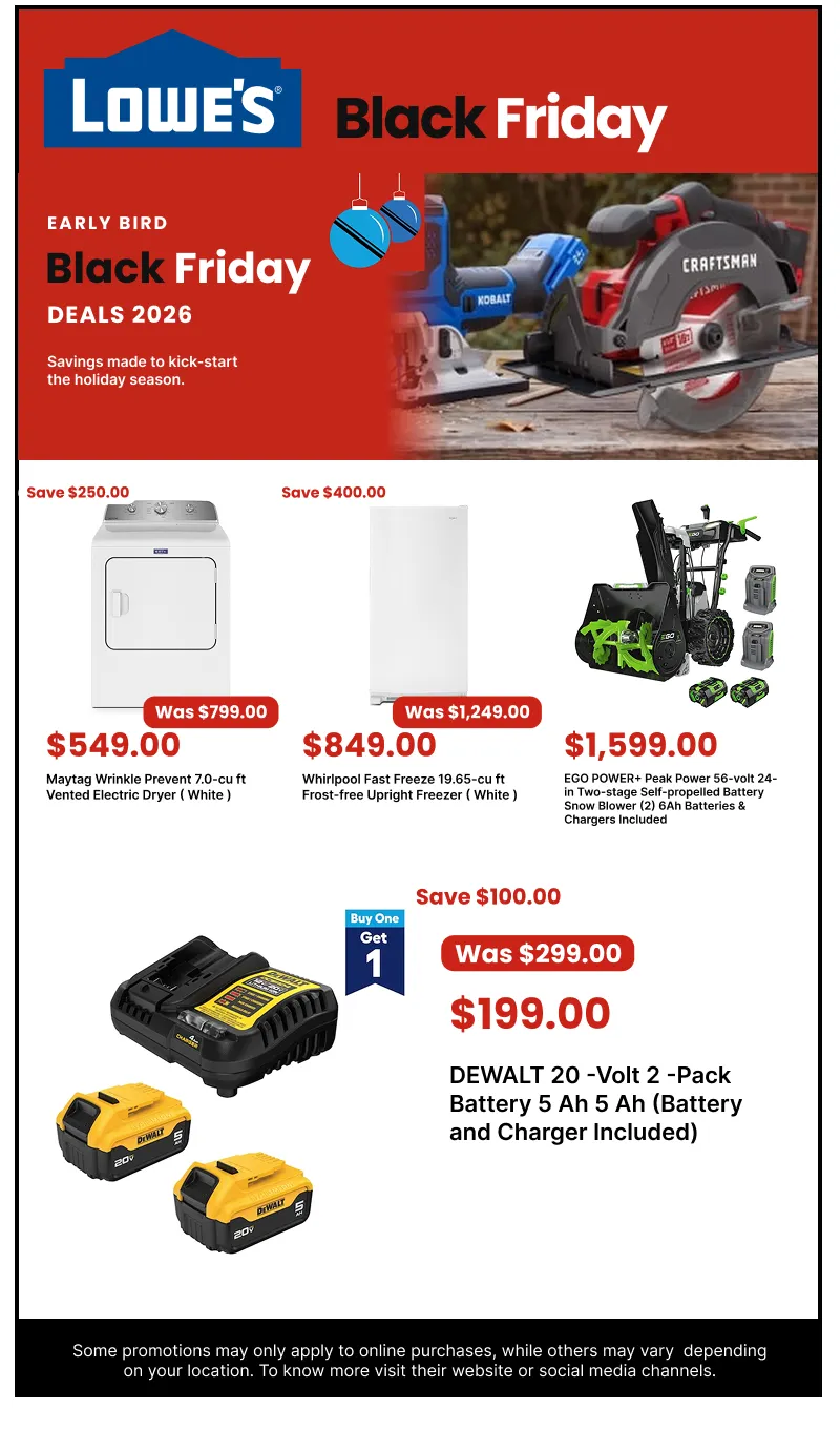 Weekly ad Lowe's — 2026-10-29 from October 29 to November 16 2026 - Page 16