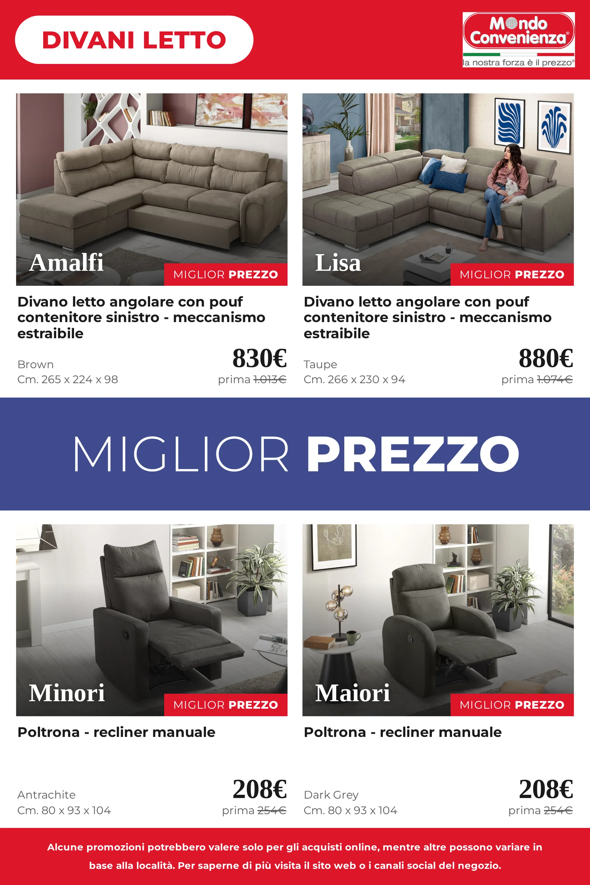 Mondo Convenienza — Catálogo 1 — 2026-09-23 da 23 settembre a 12 ottobre di 2026 - Pagina del volantino 16