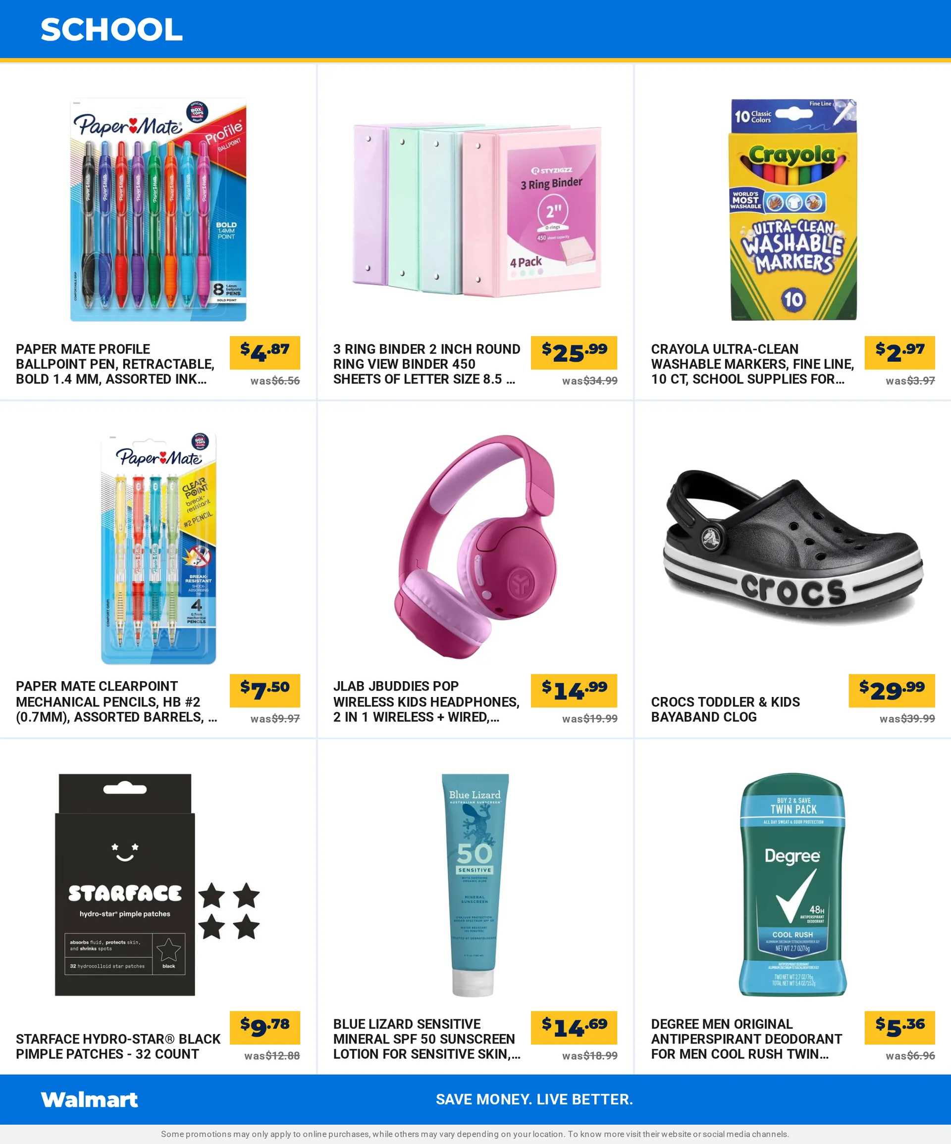 Weekly ad Walmart Savings from July 30 to August 13 2026 - Page 16