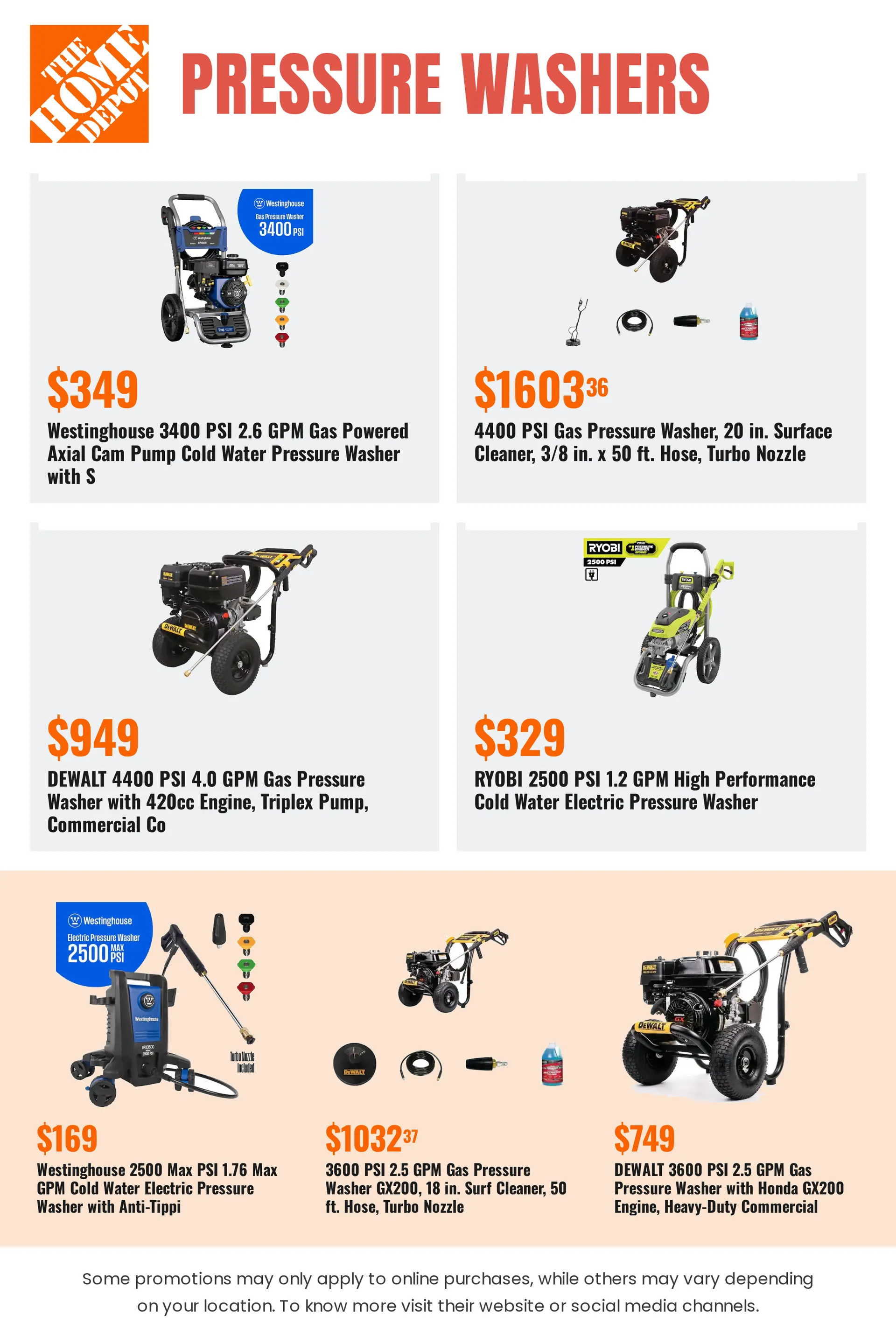 Weekly promotion The Home Depot — Catálogo 2 — 2026-10-20 spanning from October 20 to November 4 2026 - Page 16 for Catalogue 365