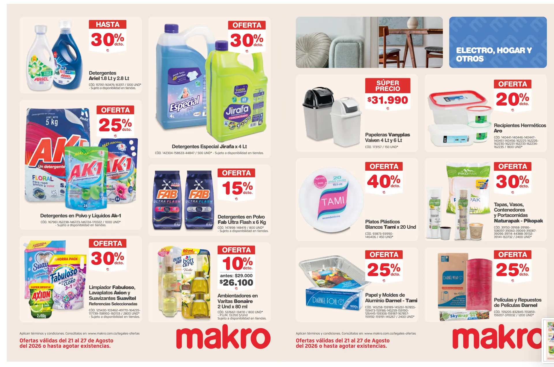 Catalogo de Makro — 2026-08-25 21 de agosto al 27 de agosto 2026 - Pag 16