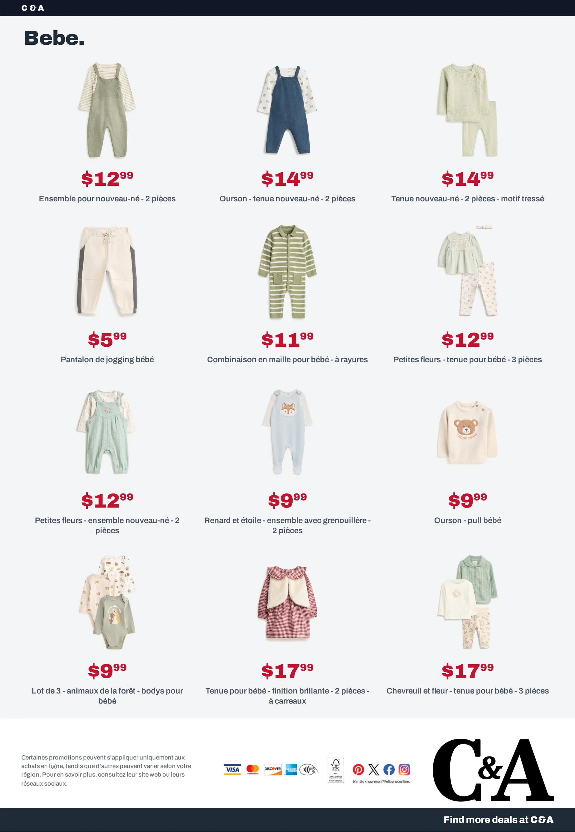 C&A — 2026-10-28 du 28 octobre au 12 novembre 2026 - Catalogue page 16